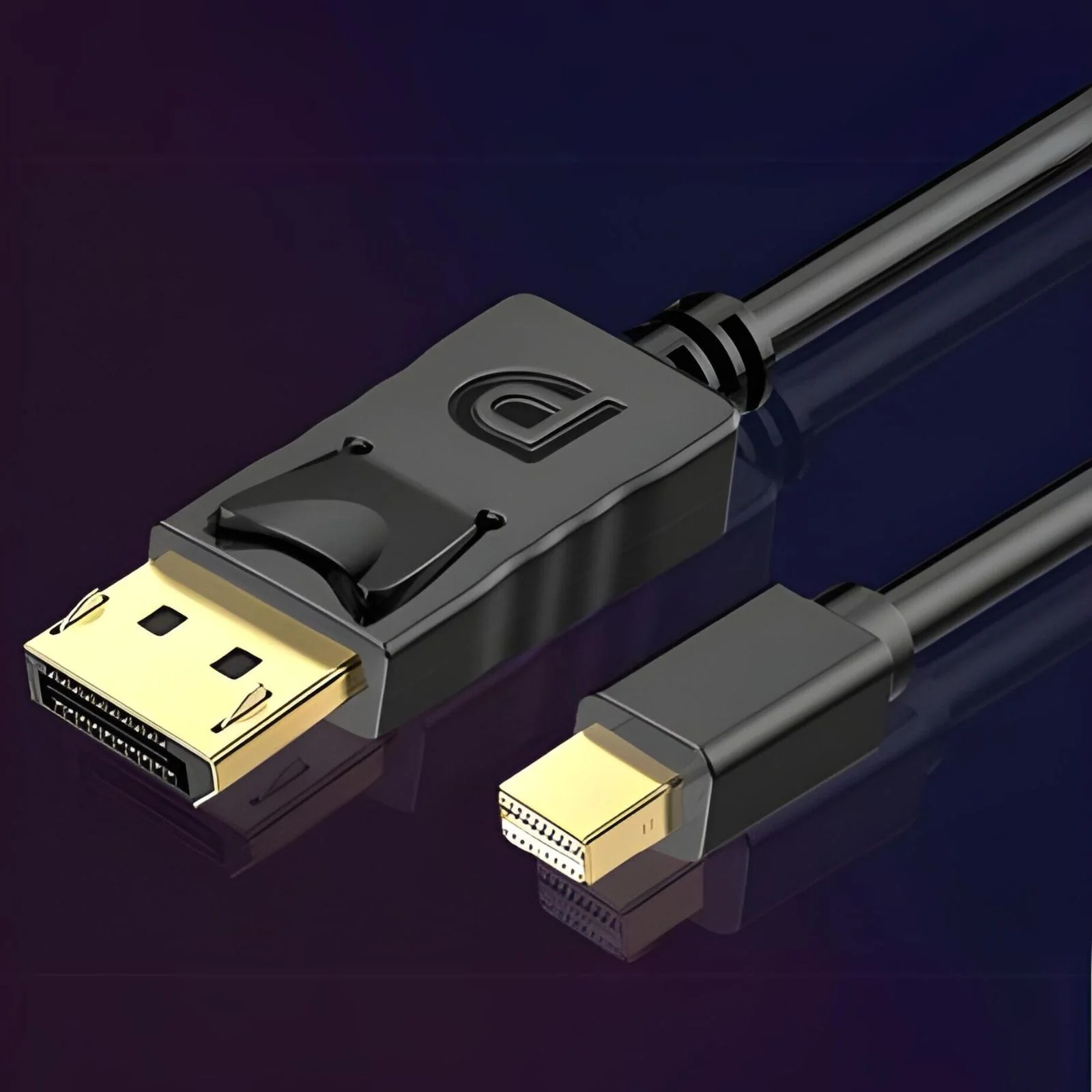 0,5m Adapterkabel mini DisplayPort zu DisplayPort Adapter mDP zu DP - Image 3