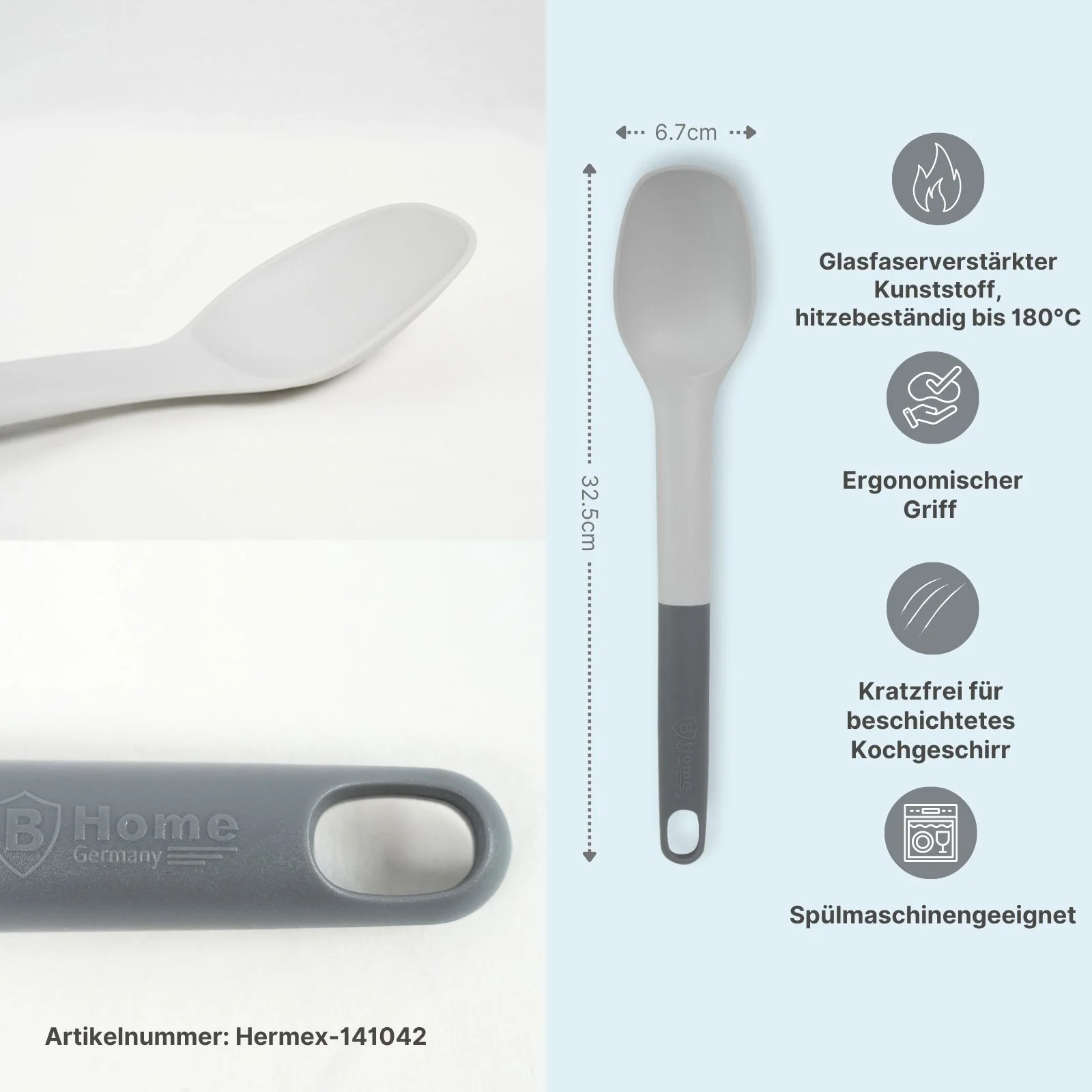 10-tlg. Küchenhelfer-Set Küchenutensilien Kochutensilien Kochbesteck - Image 3