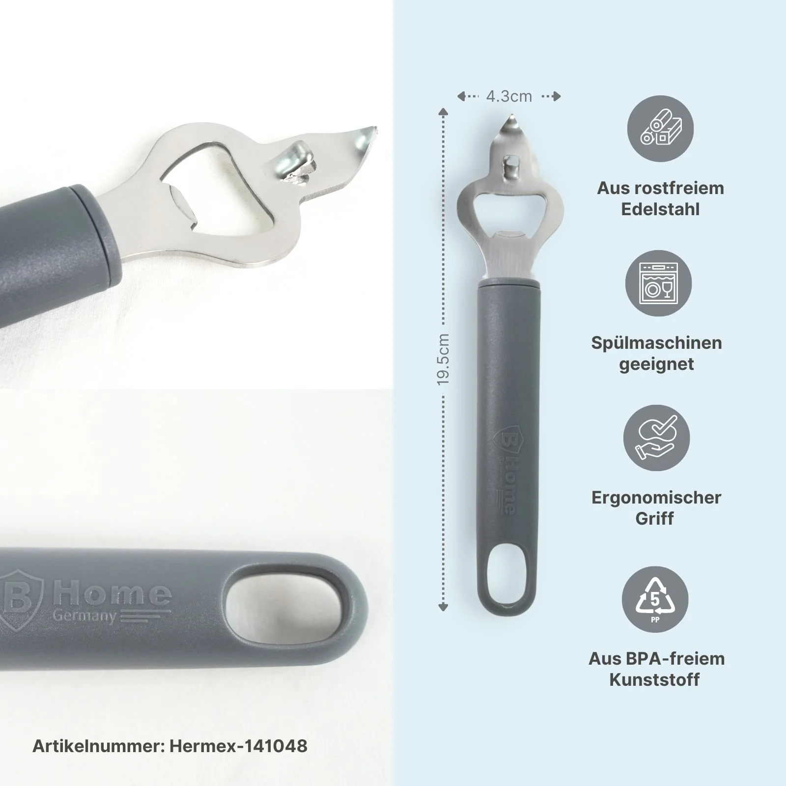 10-tlg. Küchenwerkzeug-Set Küchenhelfer Kochutensilien Kochzubehör - Image 7
