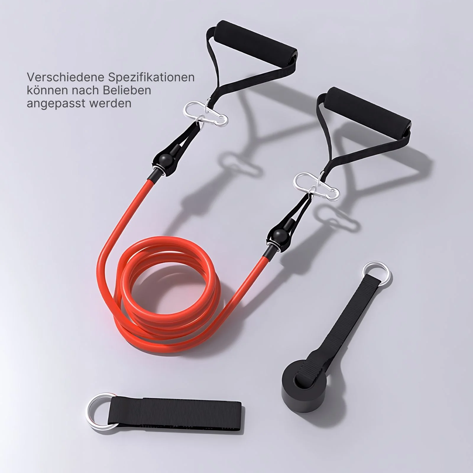11-tlg. Set Resistance-Band Fitnessband Trainingsband Widerstandsband - Image 7
