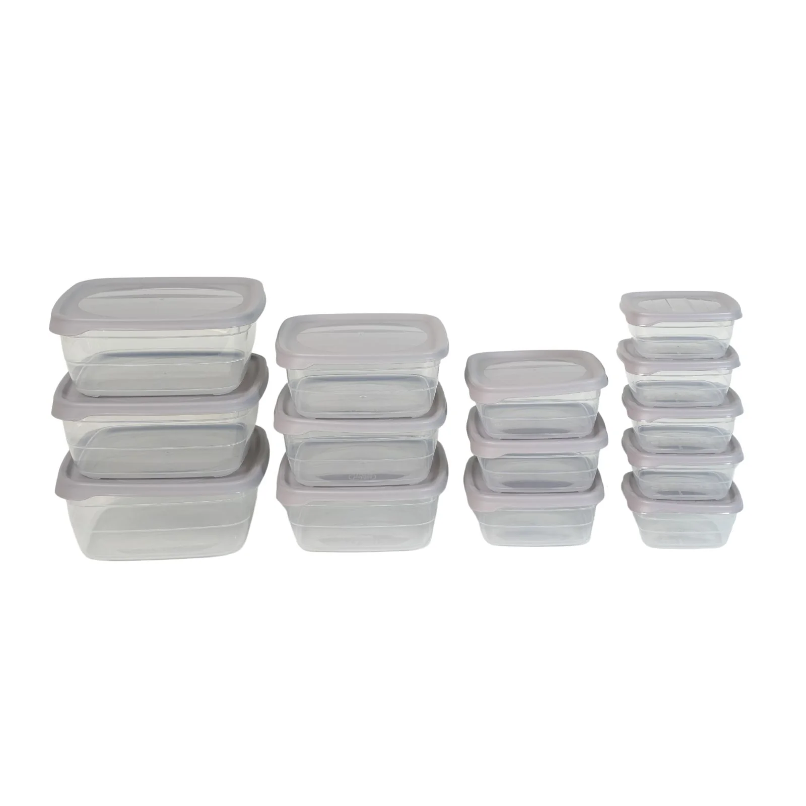 14-tlg. Frischhaltedosen-Set Gefrierdosen Vorratsdosen Meal-Prep-Dosen
