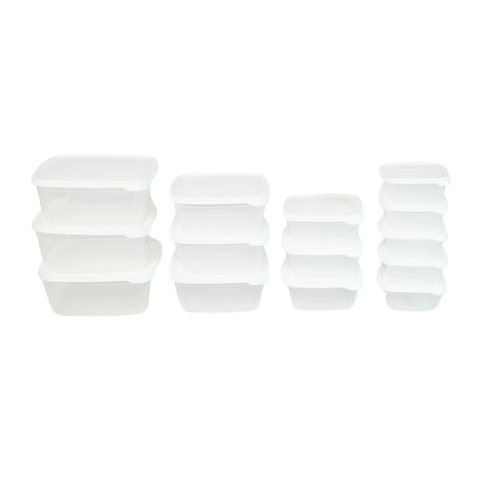 14-tlg. Frischhaltedosen-Set Meal-Prep-Dosen Vorratsdosen Gefrierdosen