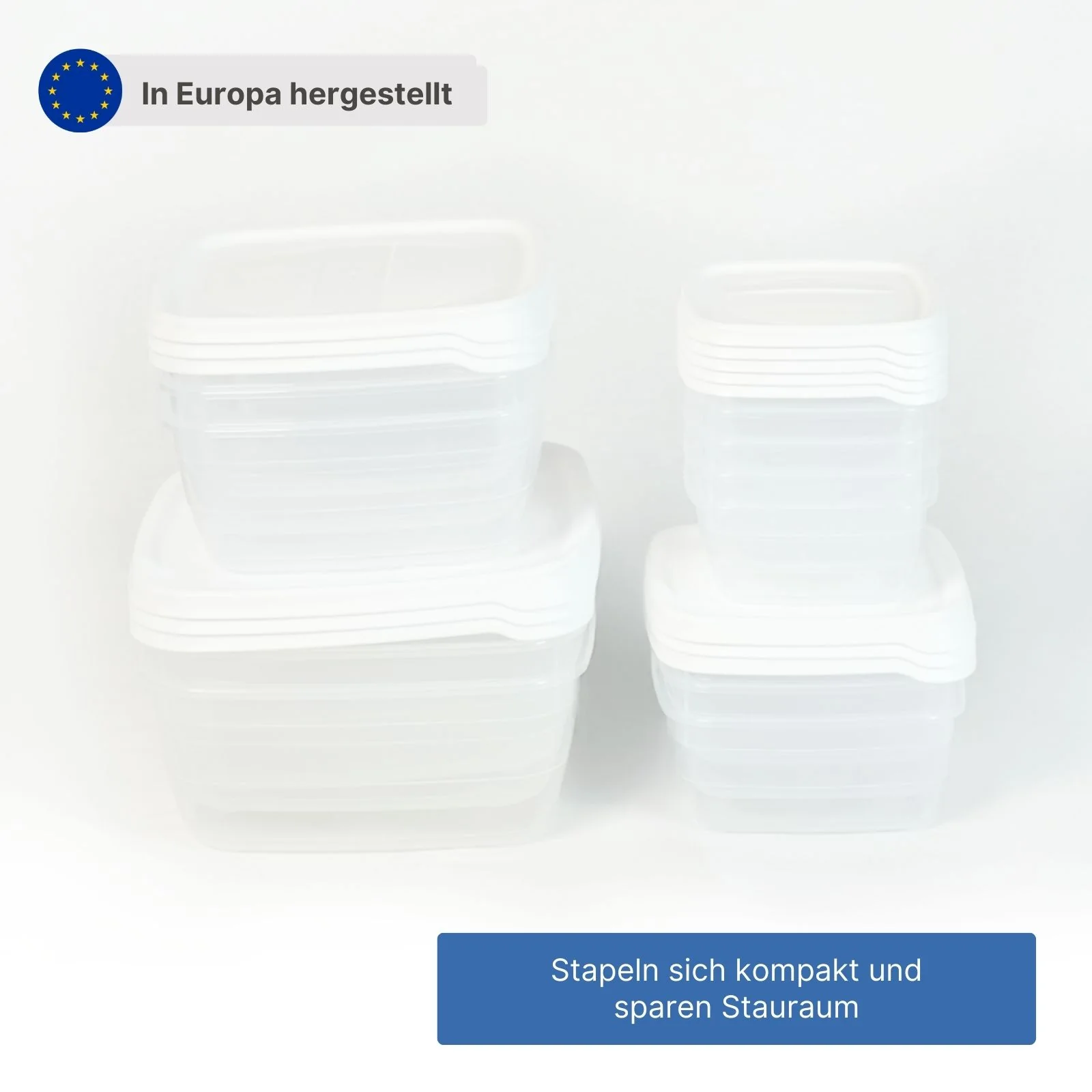 14-tlg. Frischhaltedosen-Set Meal-Prep-Dosen Vorratsdosen Gefrierdosen - Image 4