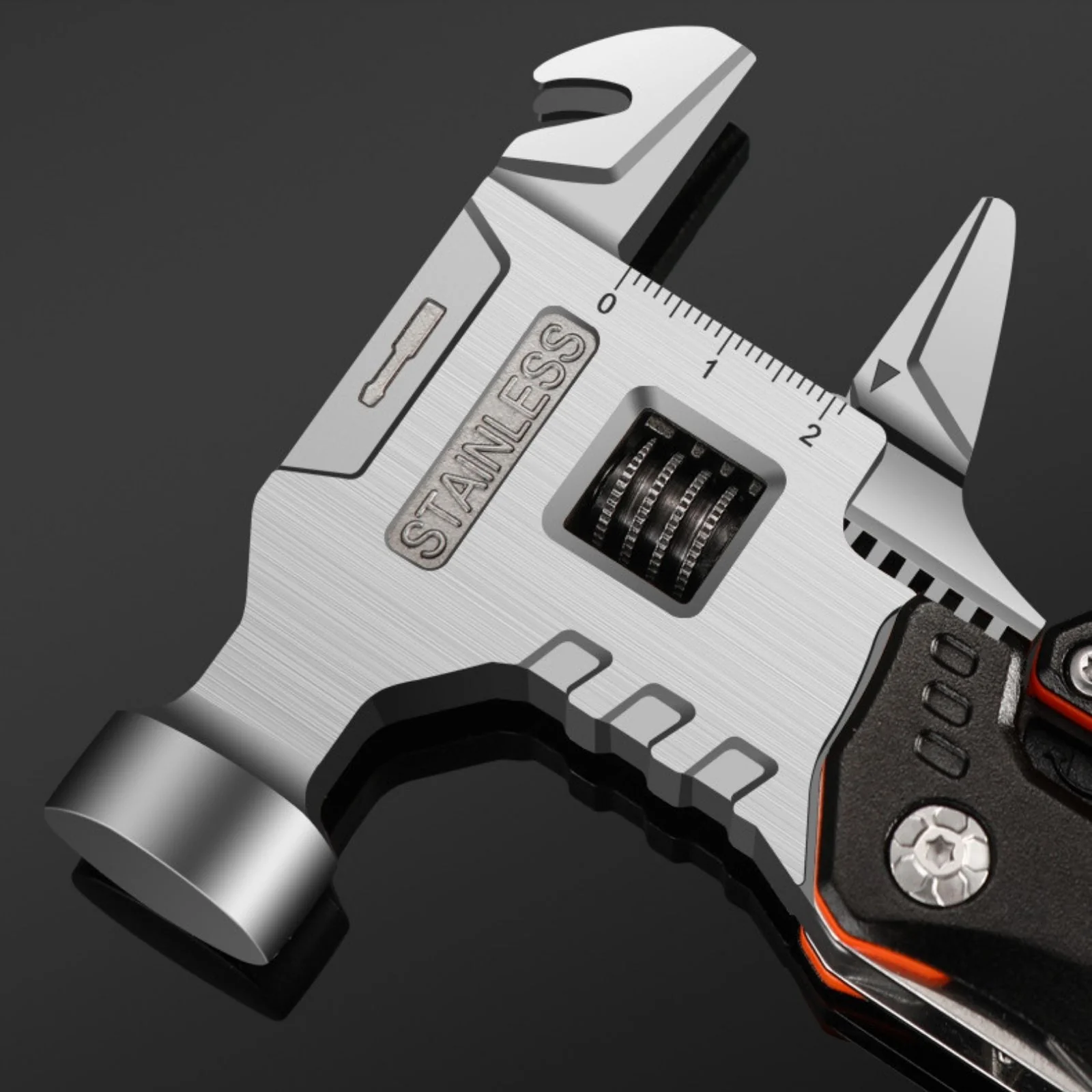 18in1 Multifunktionswerkzeug Multitool mit Hammer Outdoor-Werkzeug - Image 3