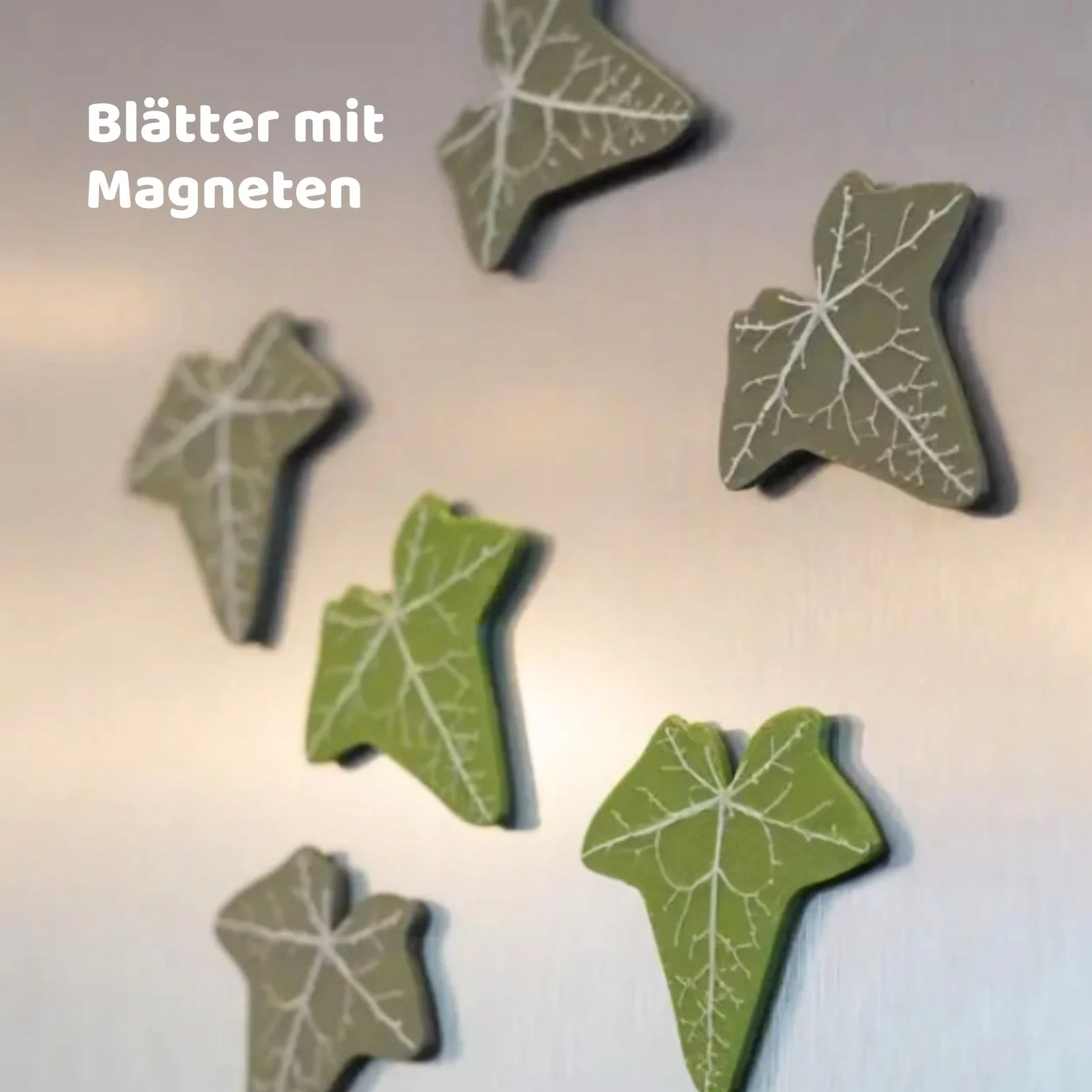 23-tlg. 3D Efeu-Kühlschrankmagnet-Set Magnet Efeuranken-Deko - Image 7