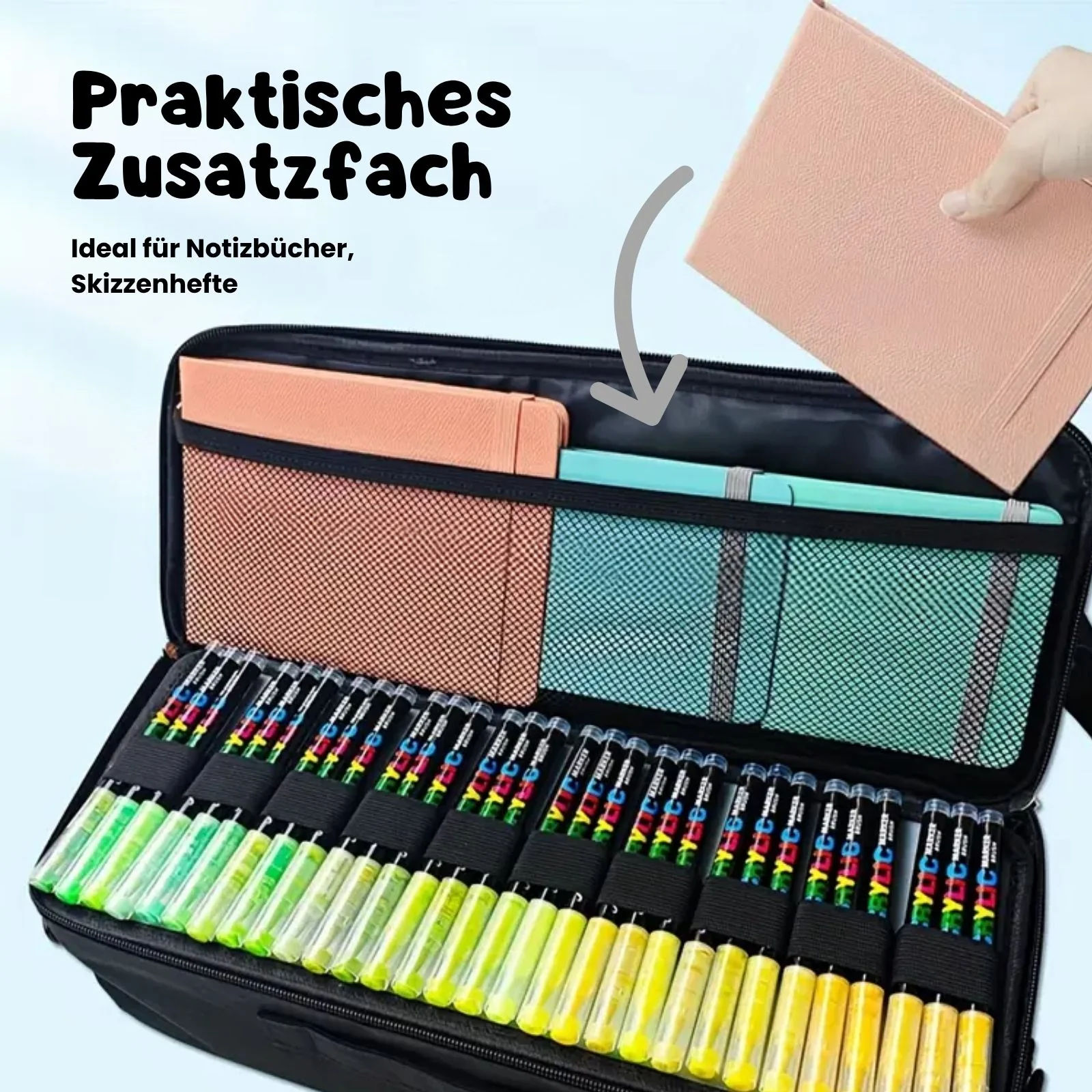 240-tlg. Set Acrylmarker Acryl Brush Marker Arcrylstifte Pinselstifte - Image 5