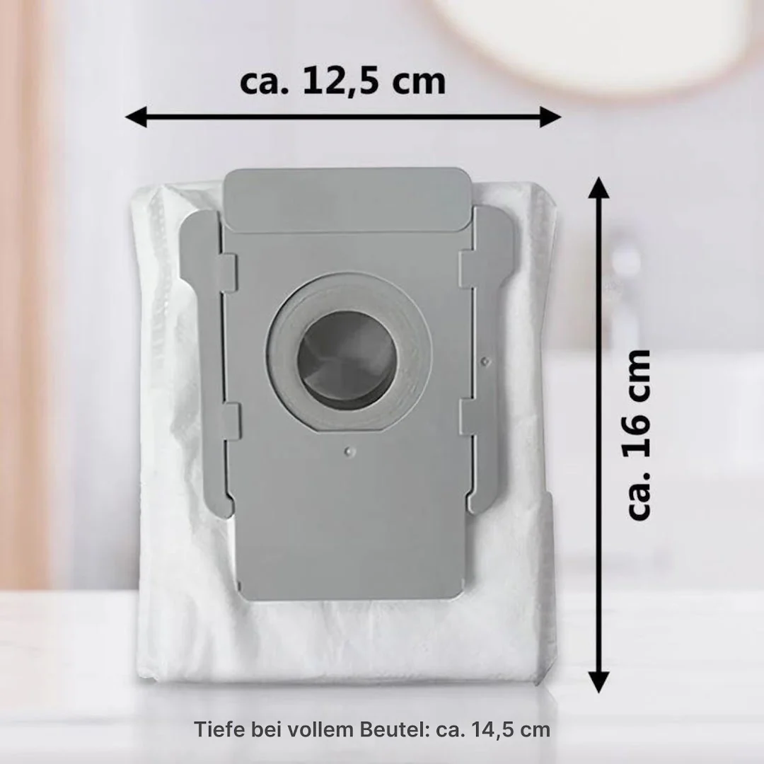 2er-Set Alternative Staubbeutel zu iRobot Roomba Serie i j s Clean Base - Image 4