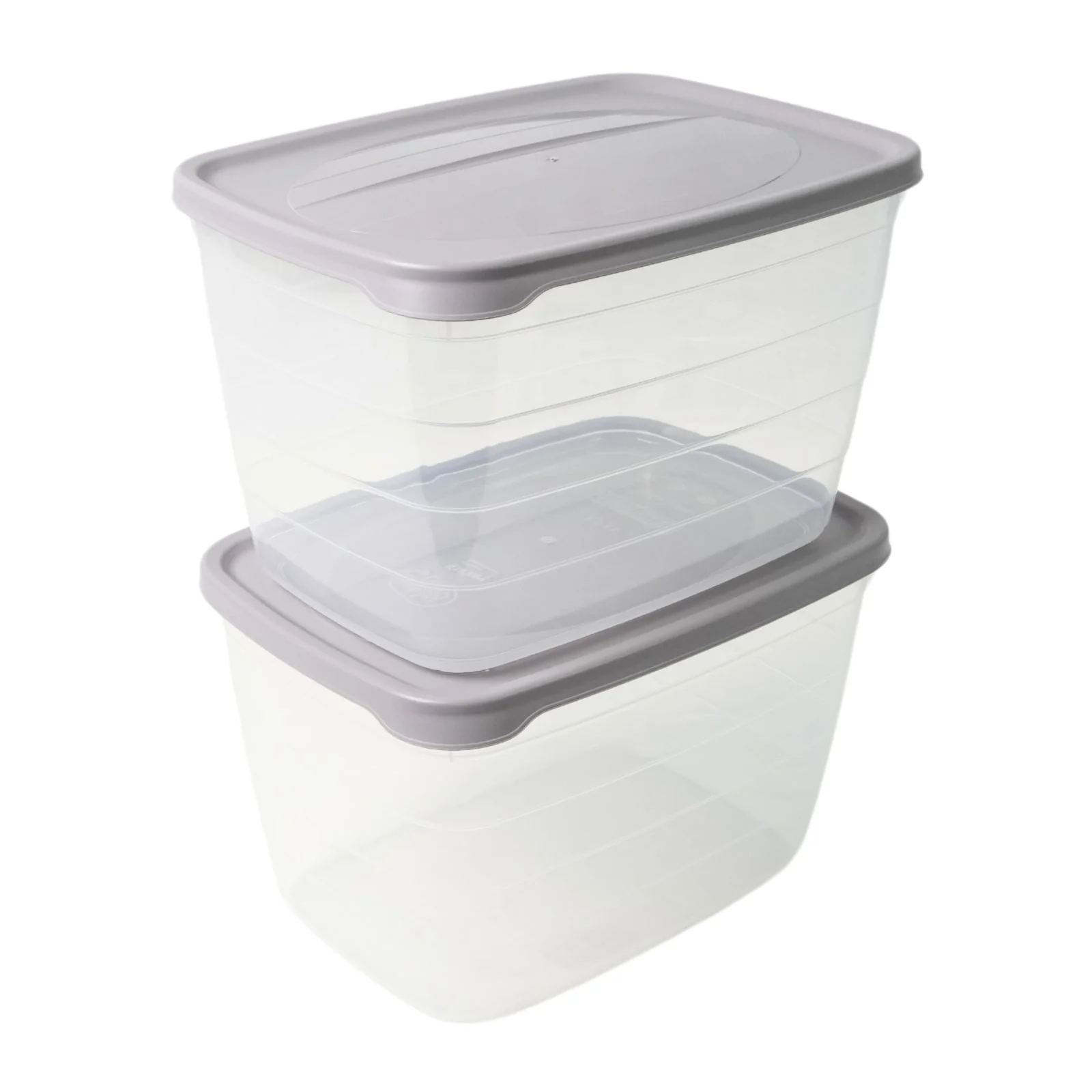 2er-Set Frischhaltedosen Aufbewahrungsdosen Boxen Meal-Prep-Dosen