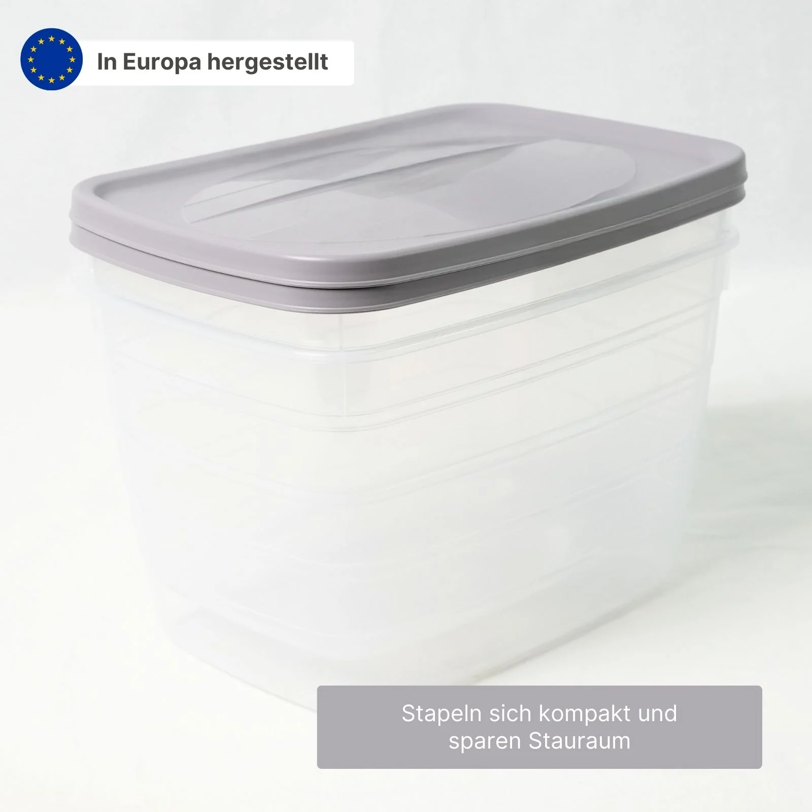 2er-Set Frischhaltedosen Aufbewahrungsdosen Boxen Meal-Prep-Dosen - Image 2
