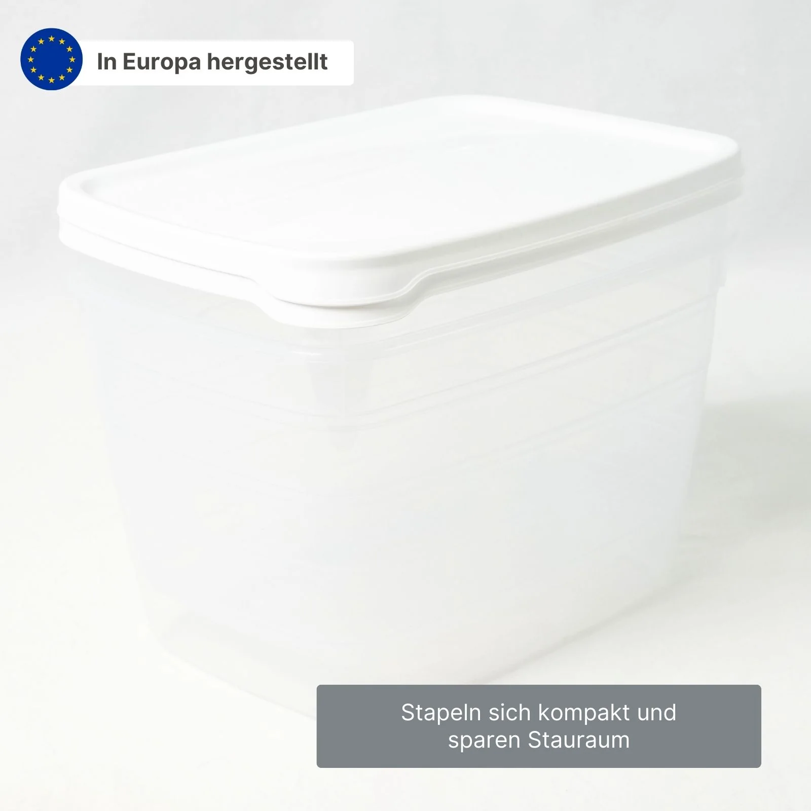 2er-Set Frischhaltedosen Aufbewahrungsdosen Meal-Prep-Dosen Boxen - Image 2