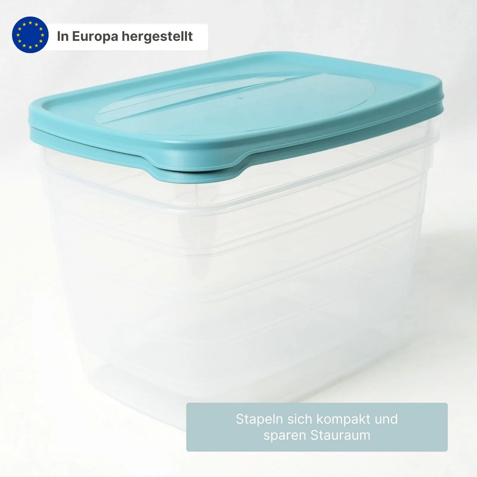 2er-Set Frischhaltedosen Boxen Meal-Prep-Dosen Aufbewahrungsdosen - Image 2
