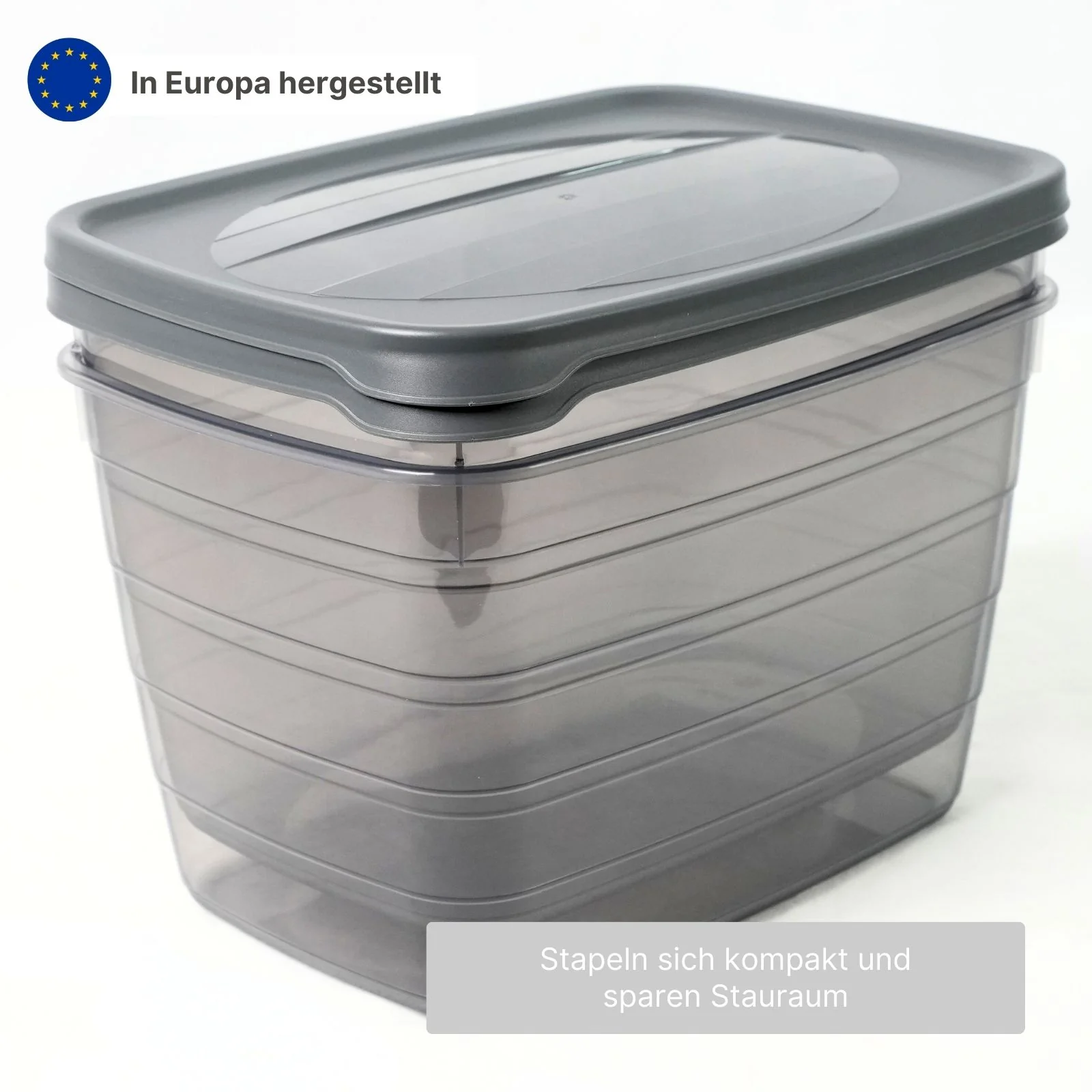 2er-Set Frischhaltedosen Meal-Prep-Dosen Aufbewahrungsdosen Boxen - Image 2