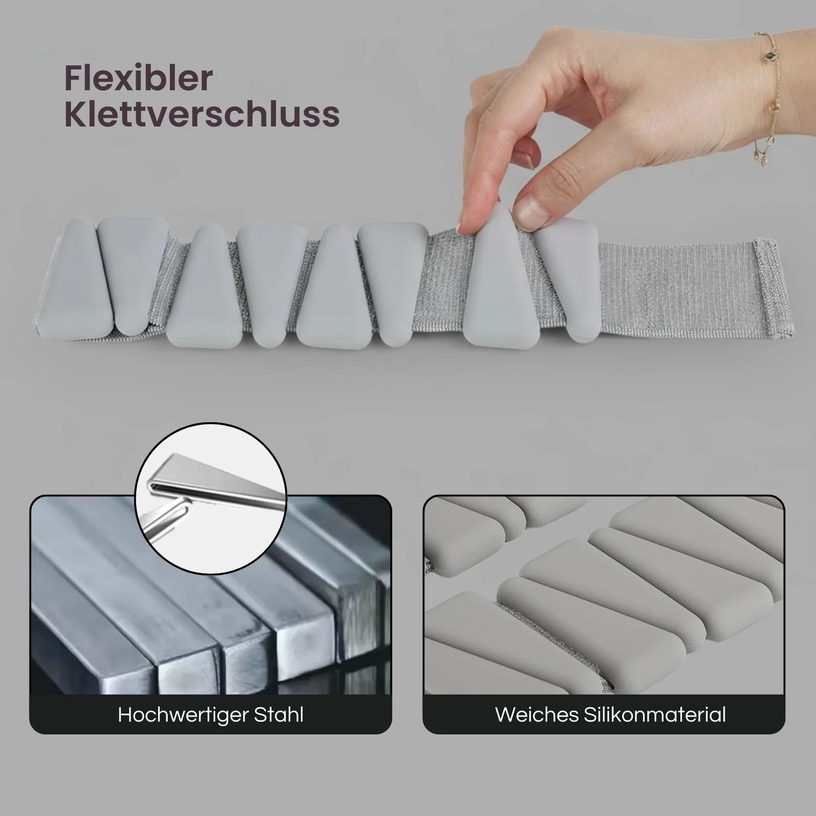 2er-Set Gewichtsmanschetten Handgelenkgewichte Fitnessmanschette - Image 3