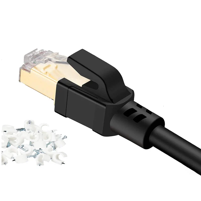 3.0m Netzwerkkabel Ethernetkabel Patchkabel LAN Kabel RJ45 Cat 8 Kabel - Image 2