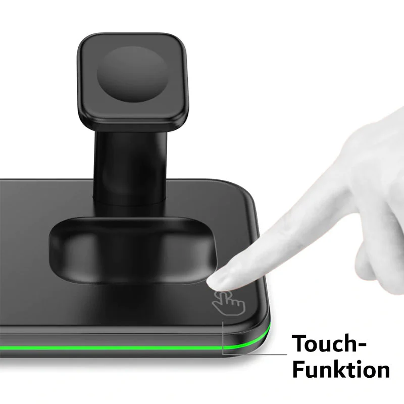 3-in-1 Ladestation für Smartphone Smartwatch Kopfhörer Dockingstation - Image 4