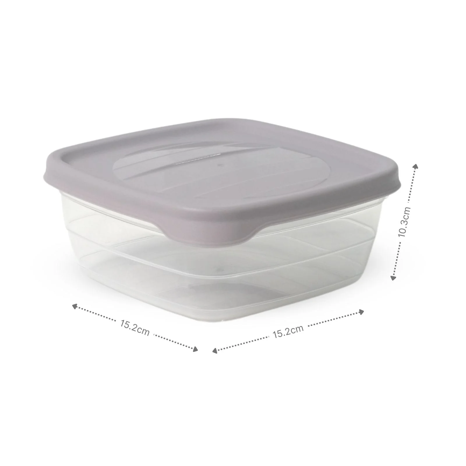3er-Set Frischhaltedosen Meal-Prep-Boxen Dosen Aufbewahrungsdosen - Image 3