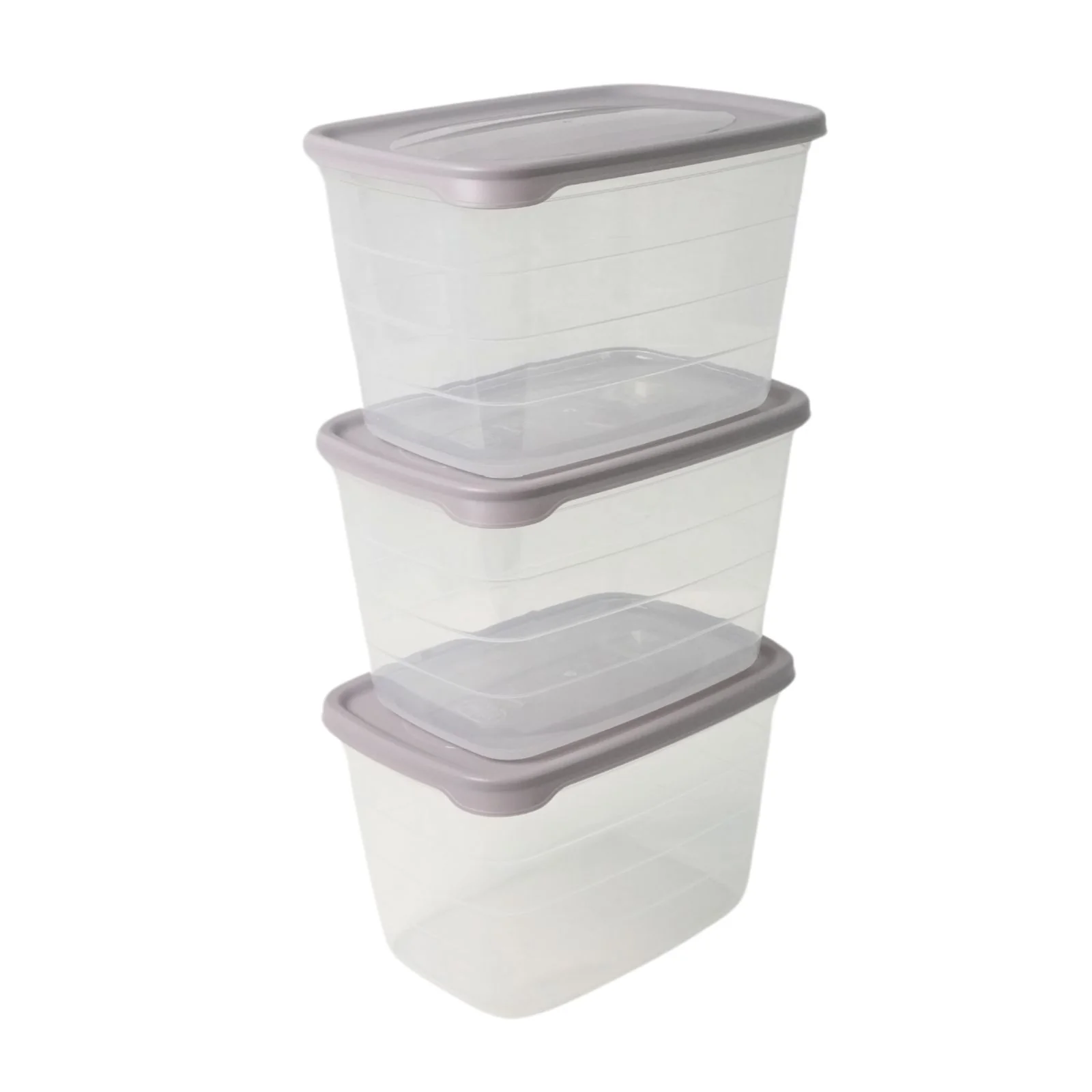 3er-Set Meal-Prep-Dosen Boxen Frischhaltedosen Aufbewahrungsdosen