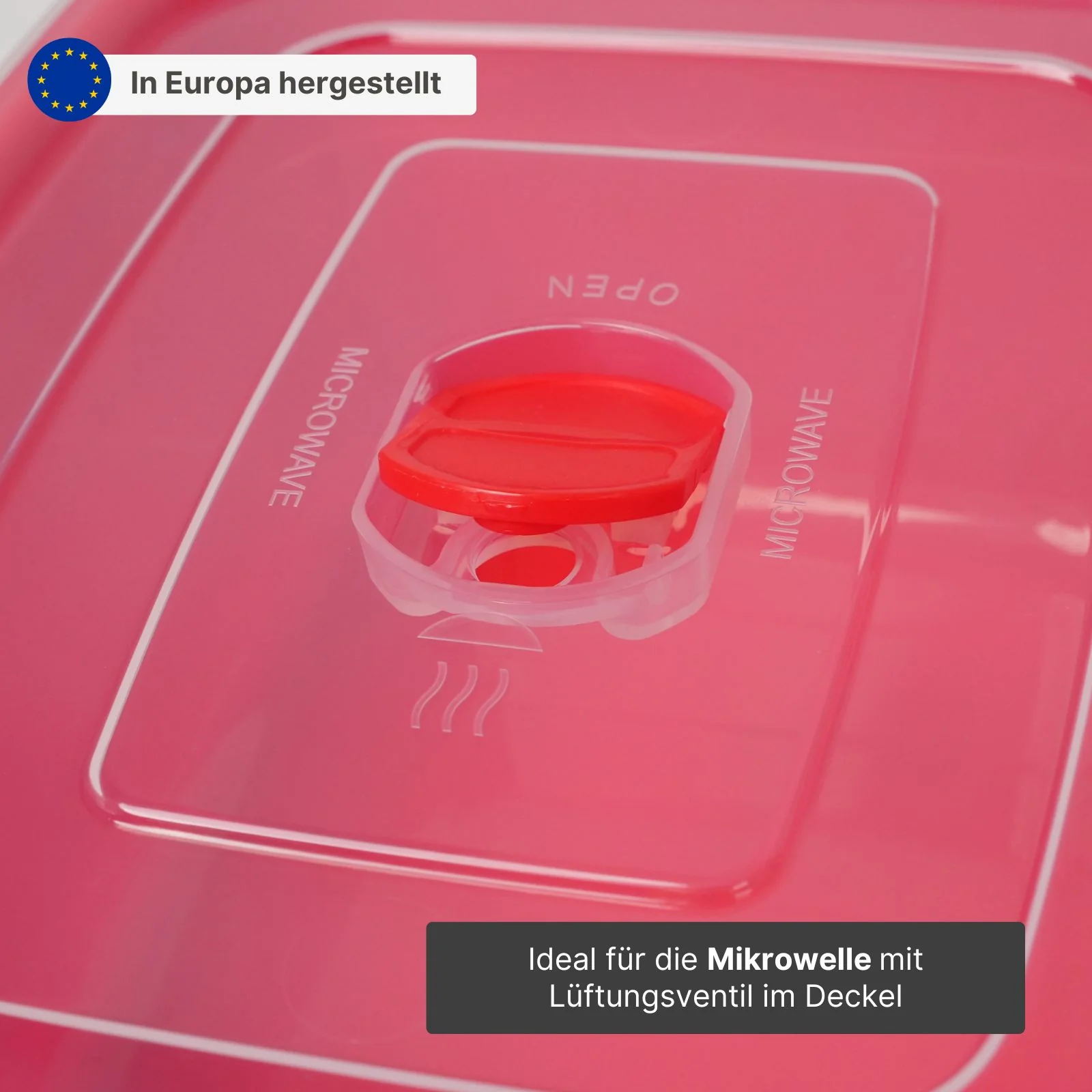 3er-Set Vorratsdosen Aufbewahrungsdosen Gefrierdosen Mikrowellendosen - Image 2