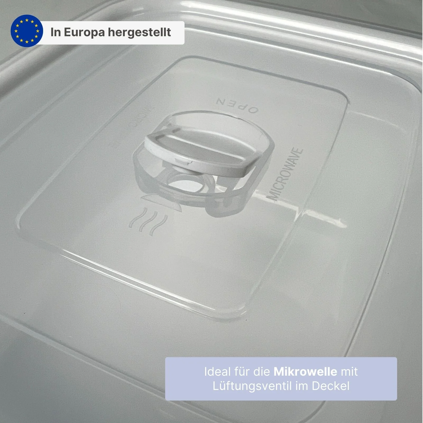 3er-Set Vorratsdosen Mikrowellendosen Aufbewahrungsdosen Gefrierdosen - Image 2