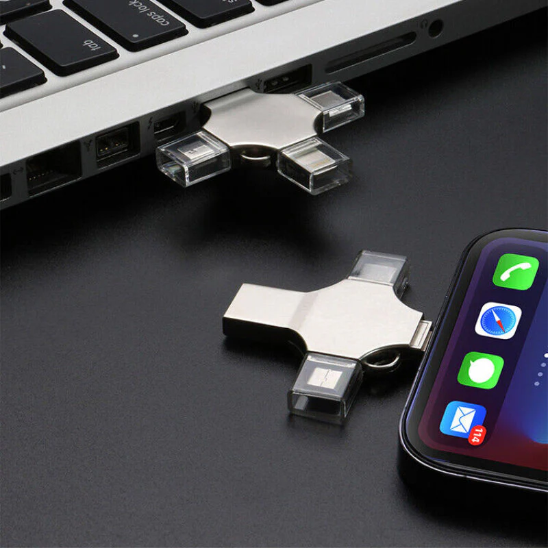 4-in-1 USB-Stick Lightning-Stick Datenstick Flash-Laufwerk USB-Drive - Image 4