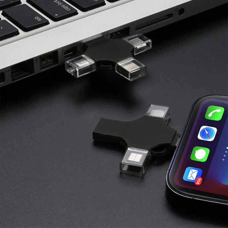 4-in-1 USB-Stick Lightning-Stick Datenstick Flash-Laufwerk USB-Drive - Image 2