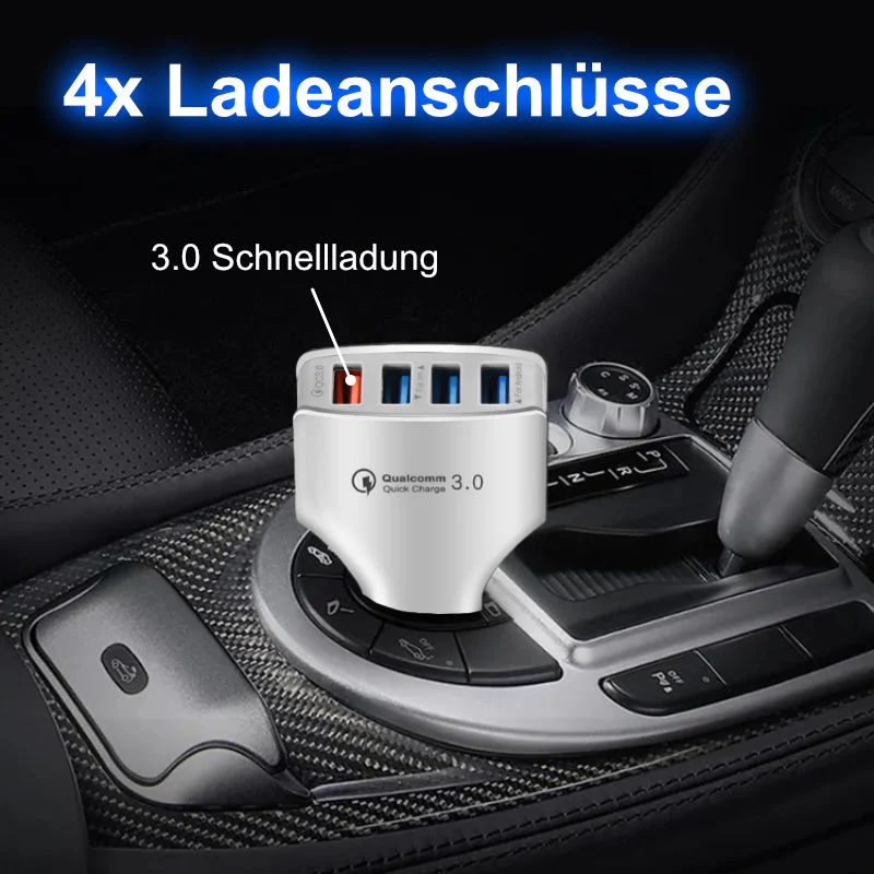 4-USB-Autoladegerät KFZ-USB-Ladegerät Auto-USB-Ladegerät KFZ-Ladegerät - Image 2