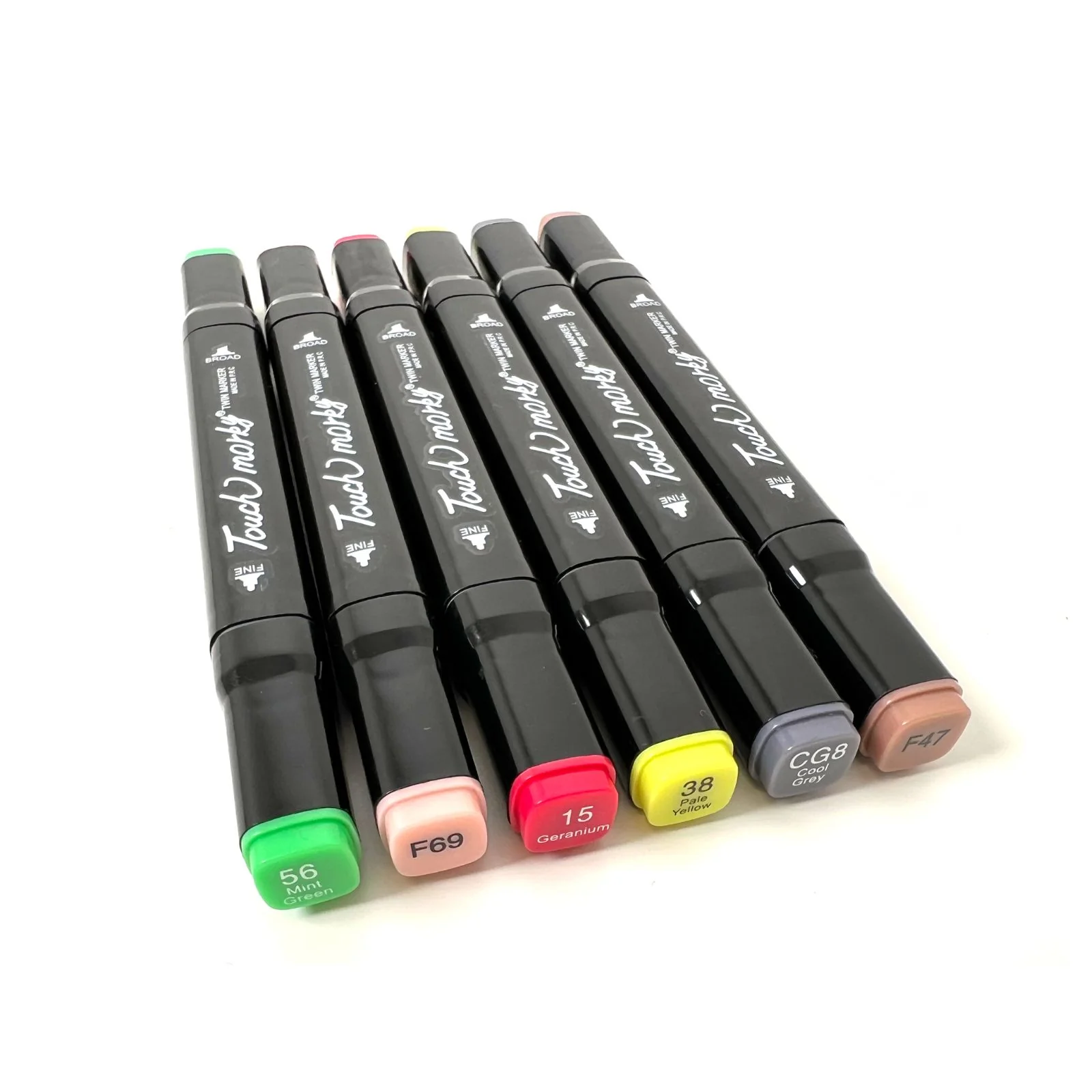 48-tlg. Set Twin Marker Doppelseitige Stifte Dual Marker Doppelspitz-Filzstifte - Image 5