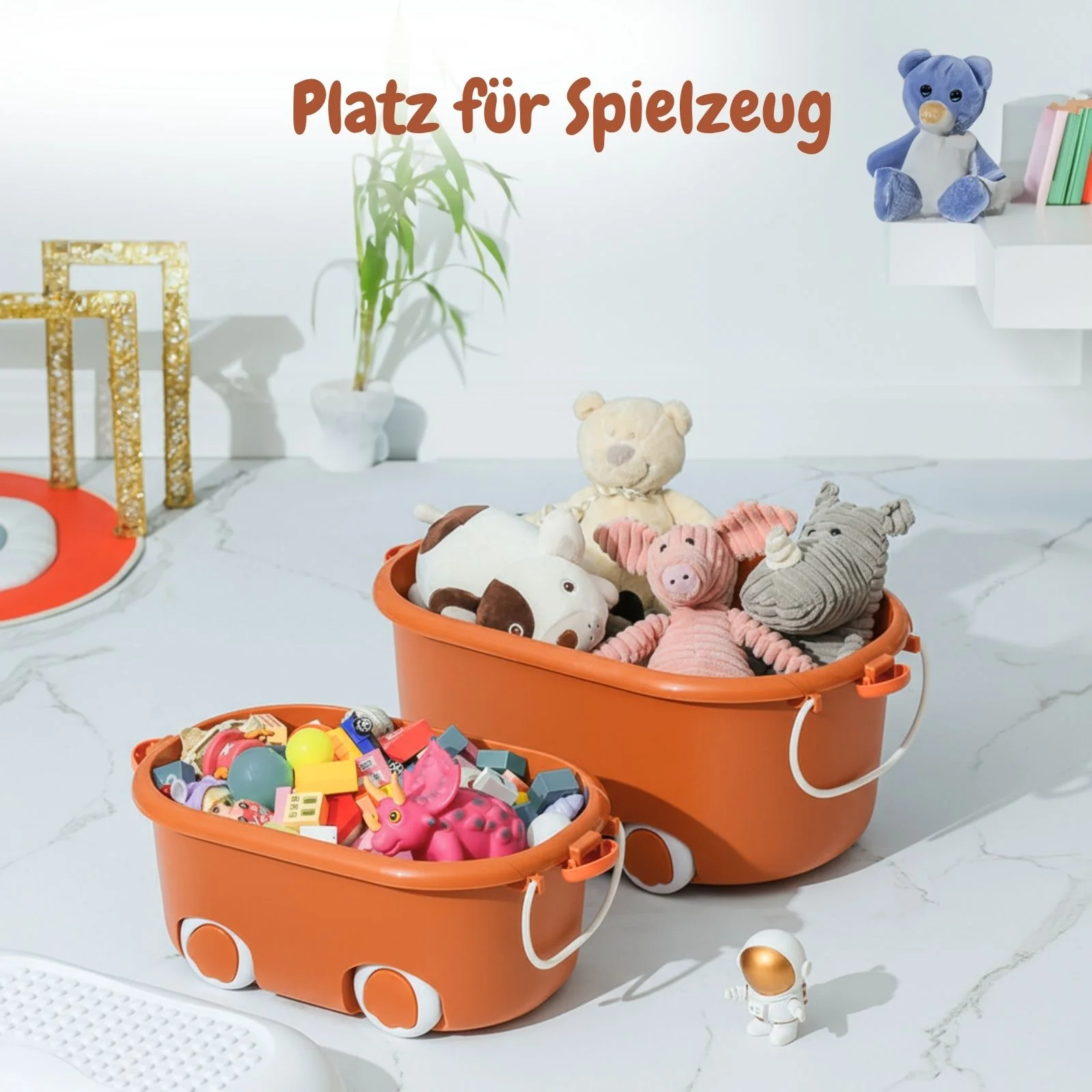4er-Set Spielzeugkiste Spielzeug-Aufbewahrungsbox Truhe Organizer - Image 7