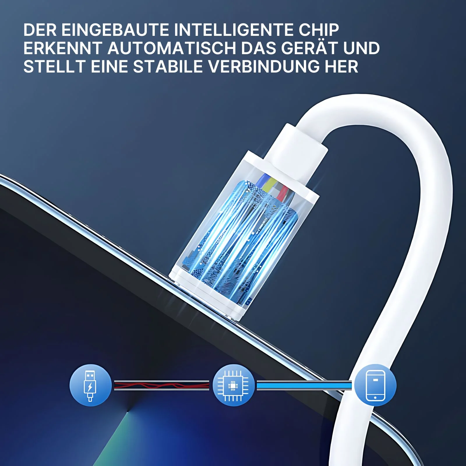 5-in-1 Kabelbox Adapter-Box USB-Etui Datenkabel-Set USB-Reisehülle - Image 4
