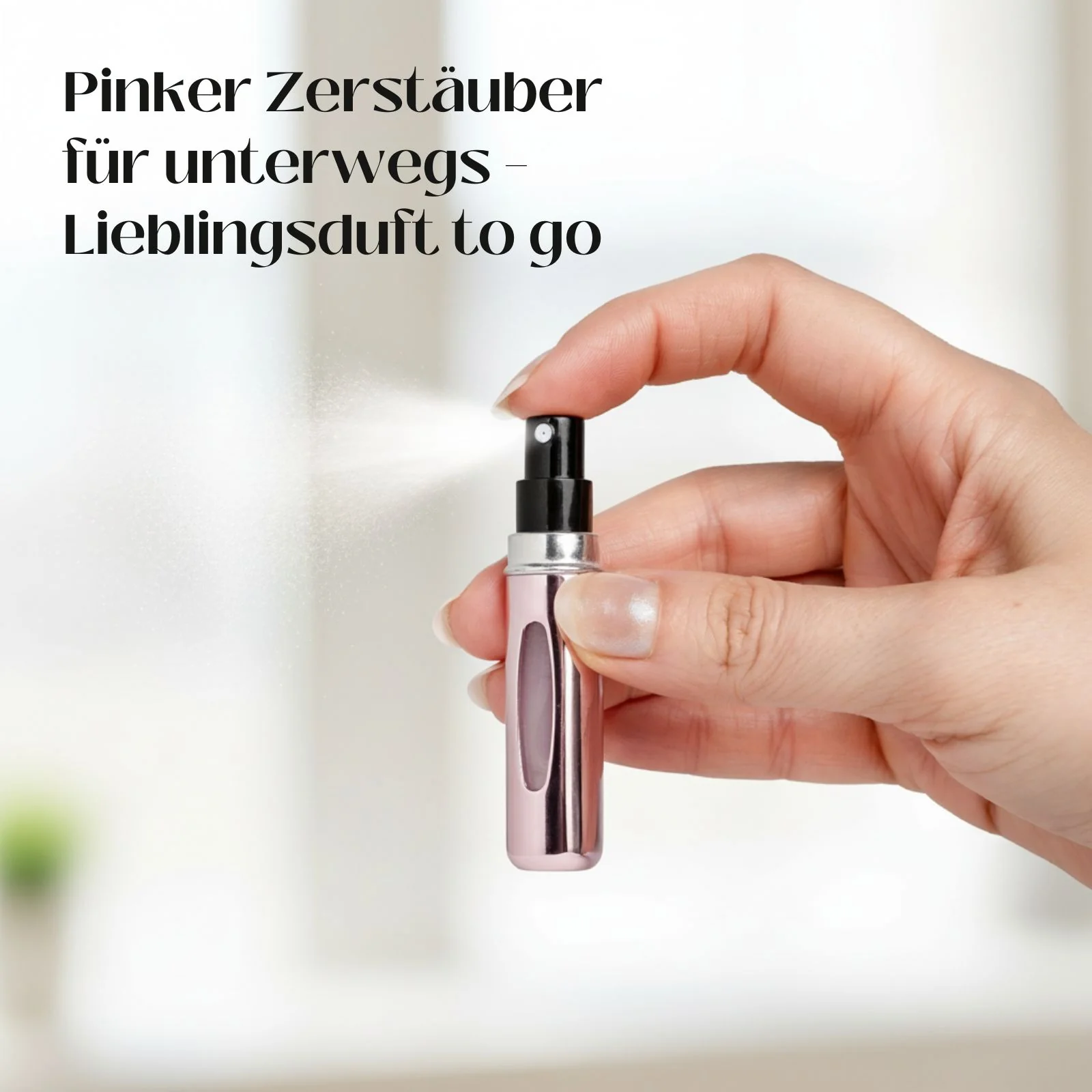 5ml Mini-Parfümzerstäuber Parfum Vaporisateur Pink - Image 2