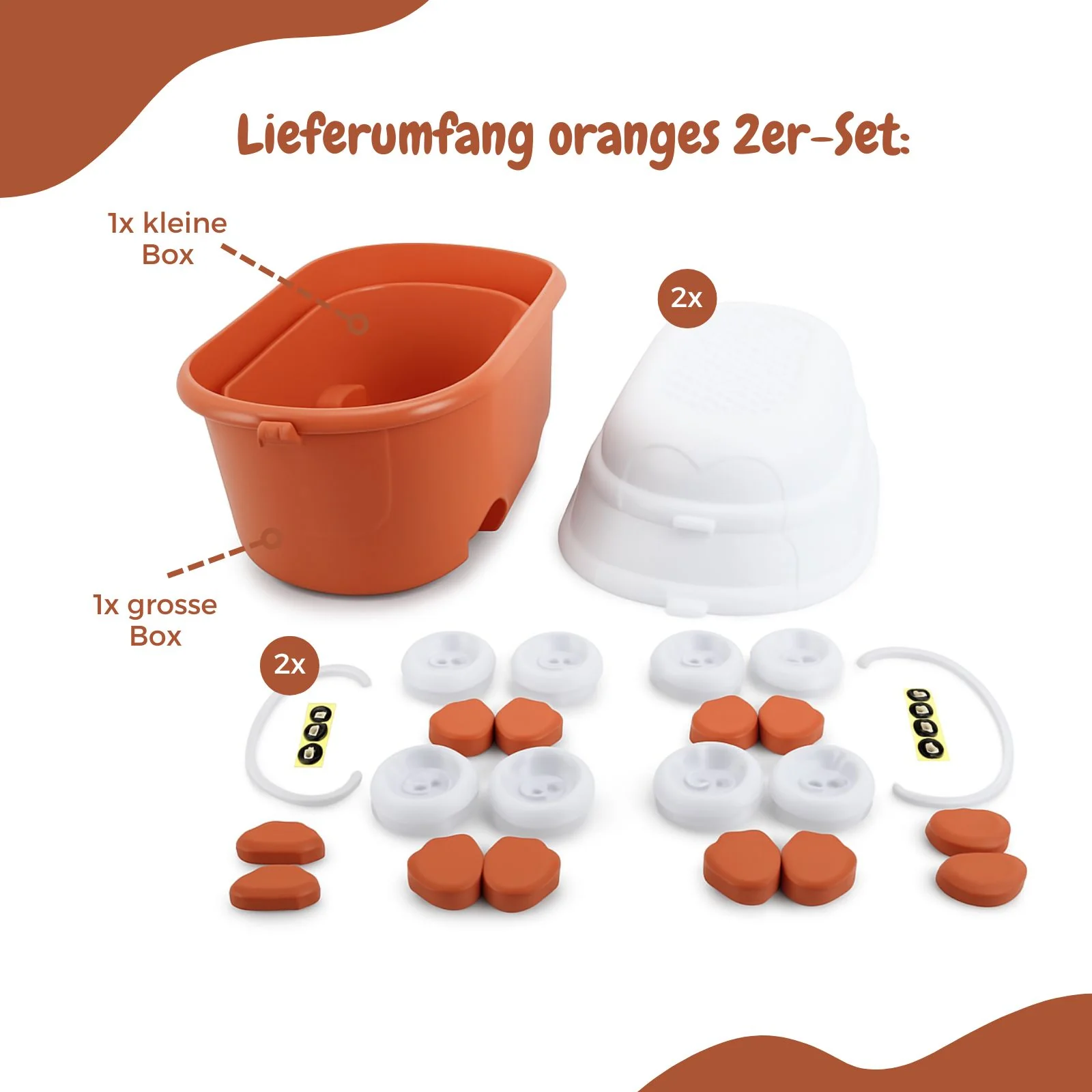 6er-Set Spielzeugkiste Spielzeug-Aufbewahrungsbox Organizer Truhe - Image 6