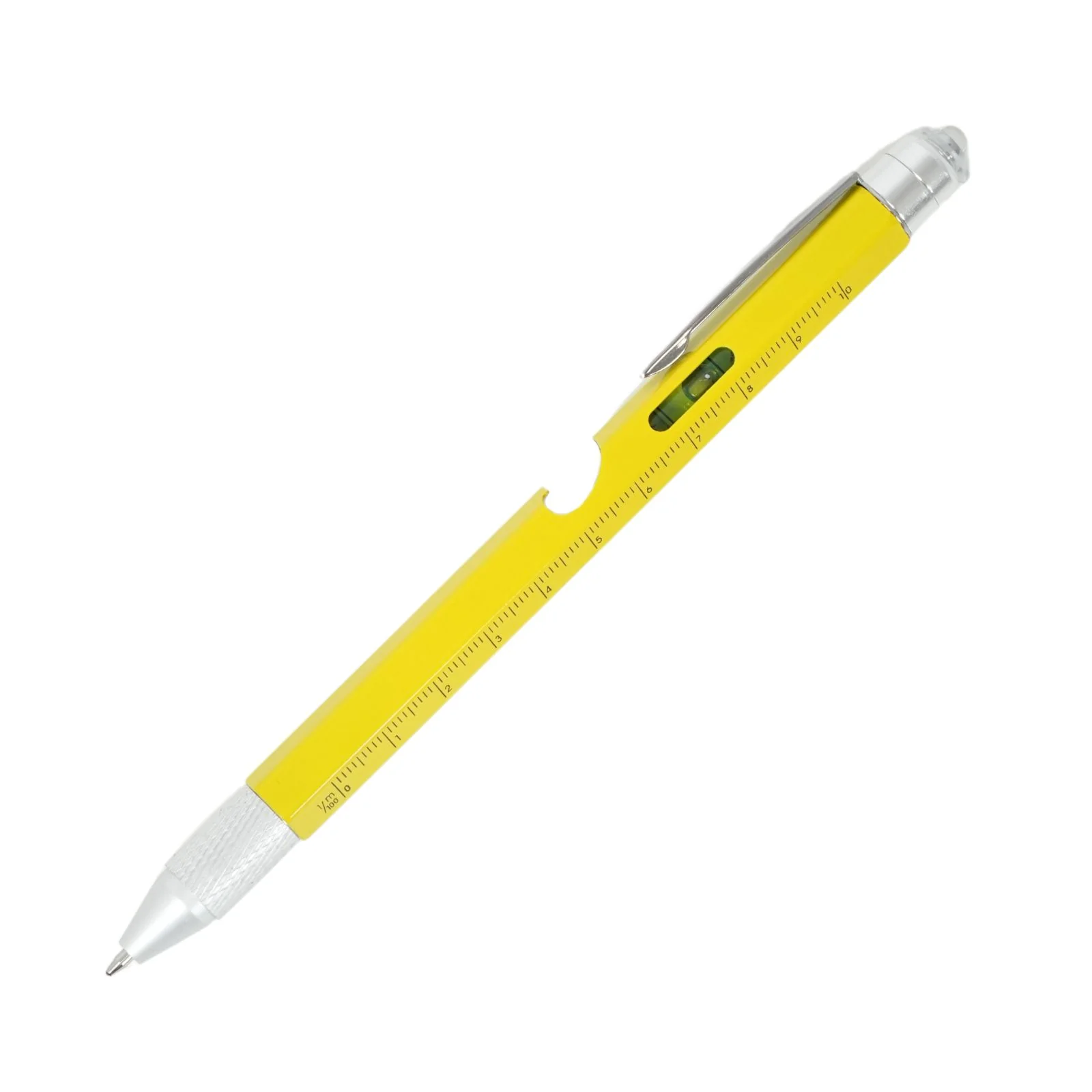 8in1 Multi-Kugelschreiber Multifunktionsstift Touchpen Wasserwaage Schraubendreher