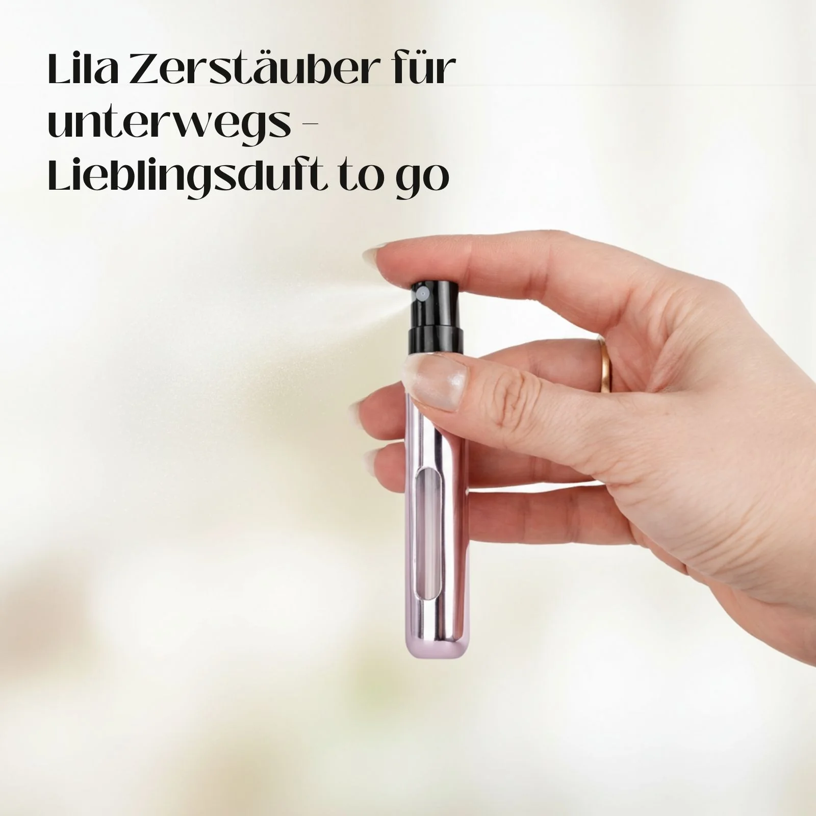 8ml Mini-Parfümzerstäuber Parfum Vaporisateur Pink - Image 2
