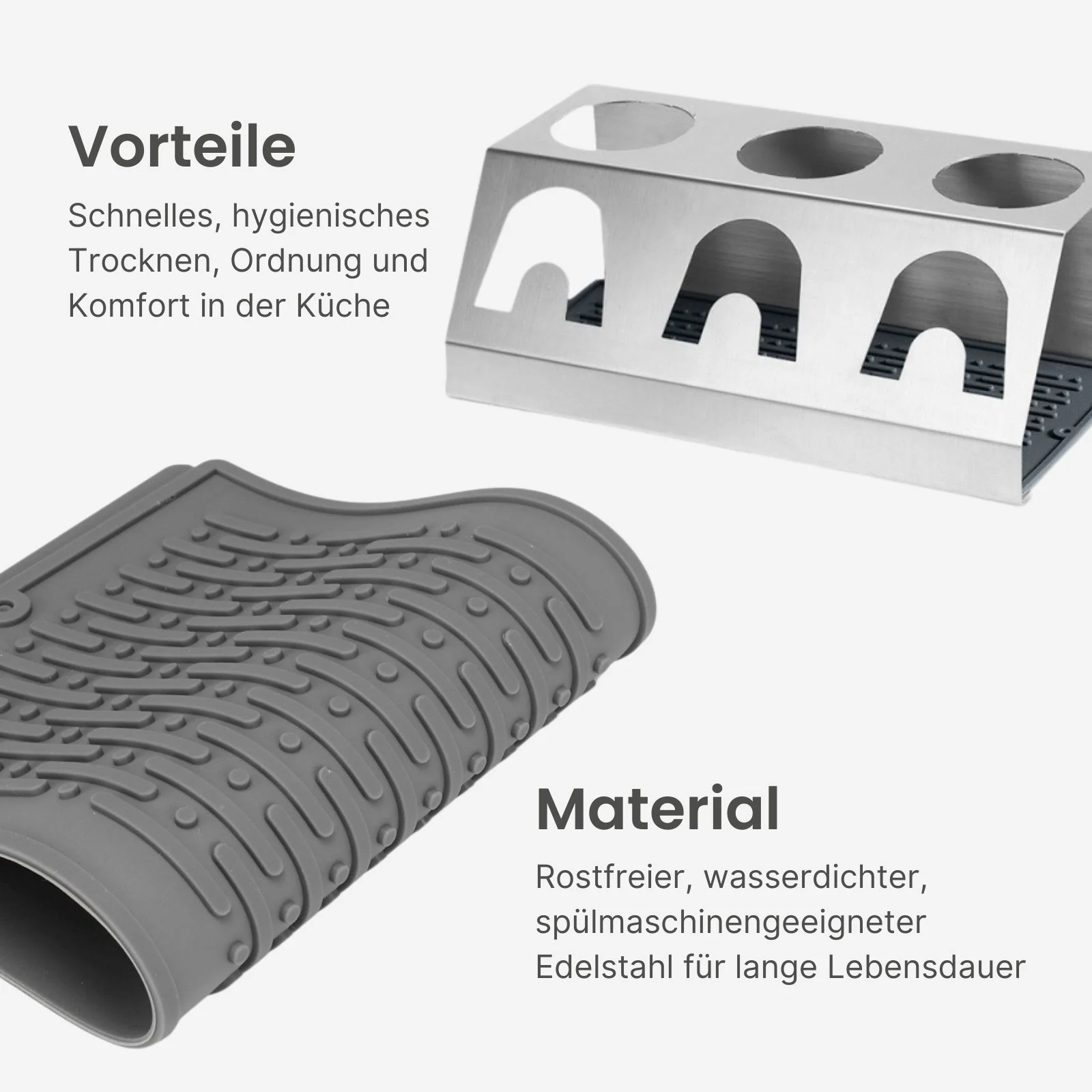 Abtropfgestell für SodaStream-Flaschen Abtropfständer Flaschenhalter Abtropfhalter - Image 2