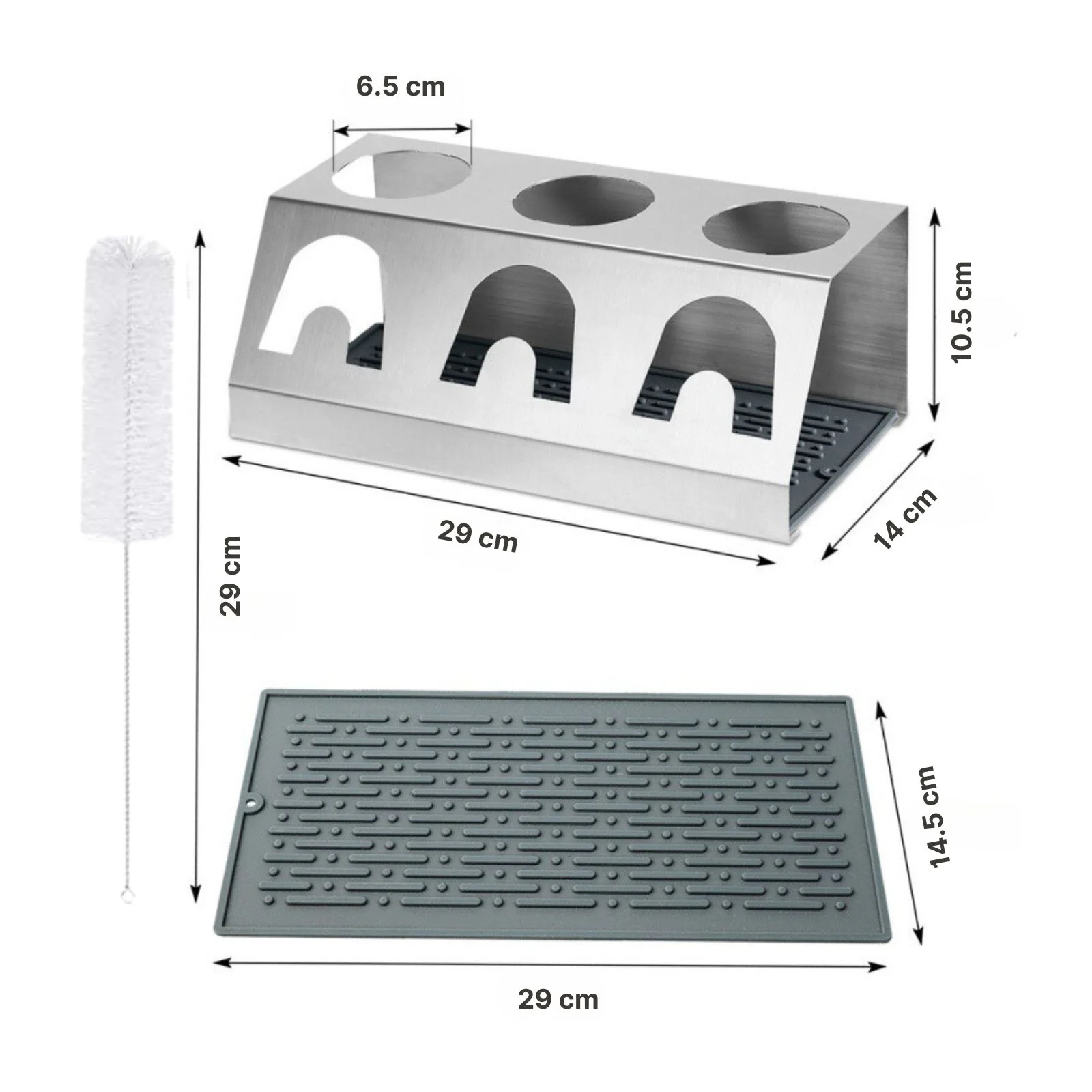 Abtropfgestell für SodaStream-Flaschen Abtropfständer Flaschenhalter Abtropfhalter - Image 3