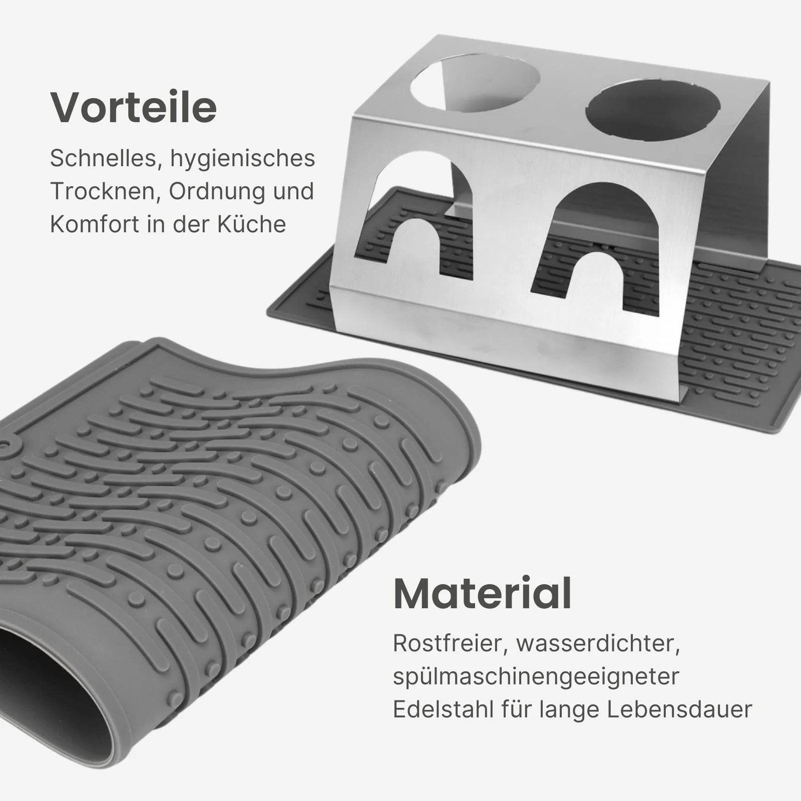 Abtropfhalter für SodaStream-Flaschen Flaschenhalter Abtropfständer Abtropfgestell - Image 2