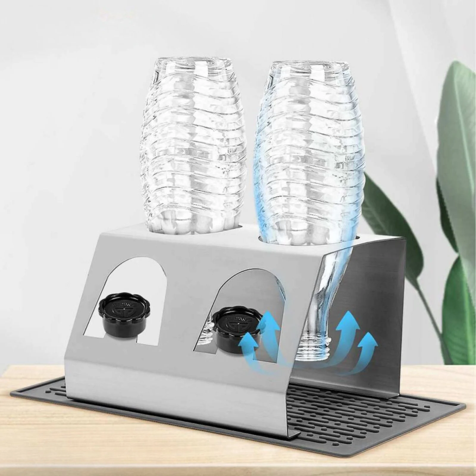 Abtropfhalter für SodaStream-Flaschen Flaschenhalter Abtropfständer Abtropfgestell - Image 3