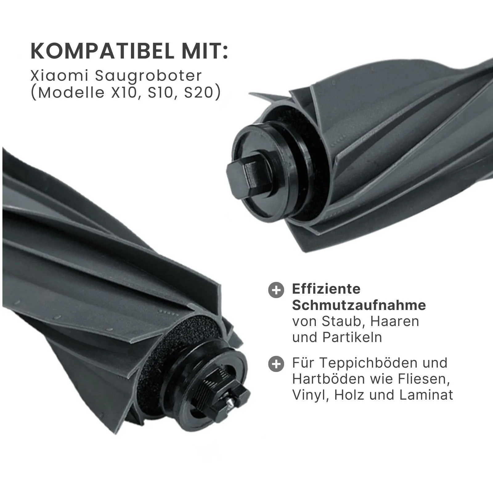 Alternative Hauptbürste zu Xiaomi Saugroboter X10 S10 S20 - Image 2