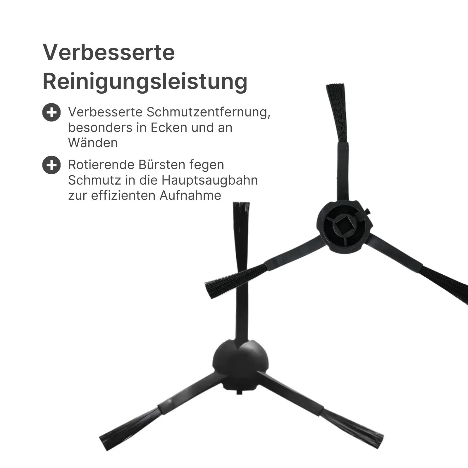 2er-Set Alternative Seitenbürsten zu Dreame D10s D10s Plus D10s Pro - Image 2