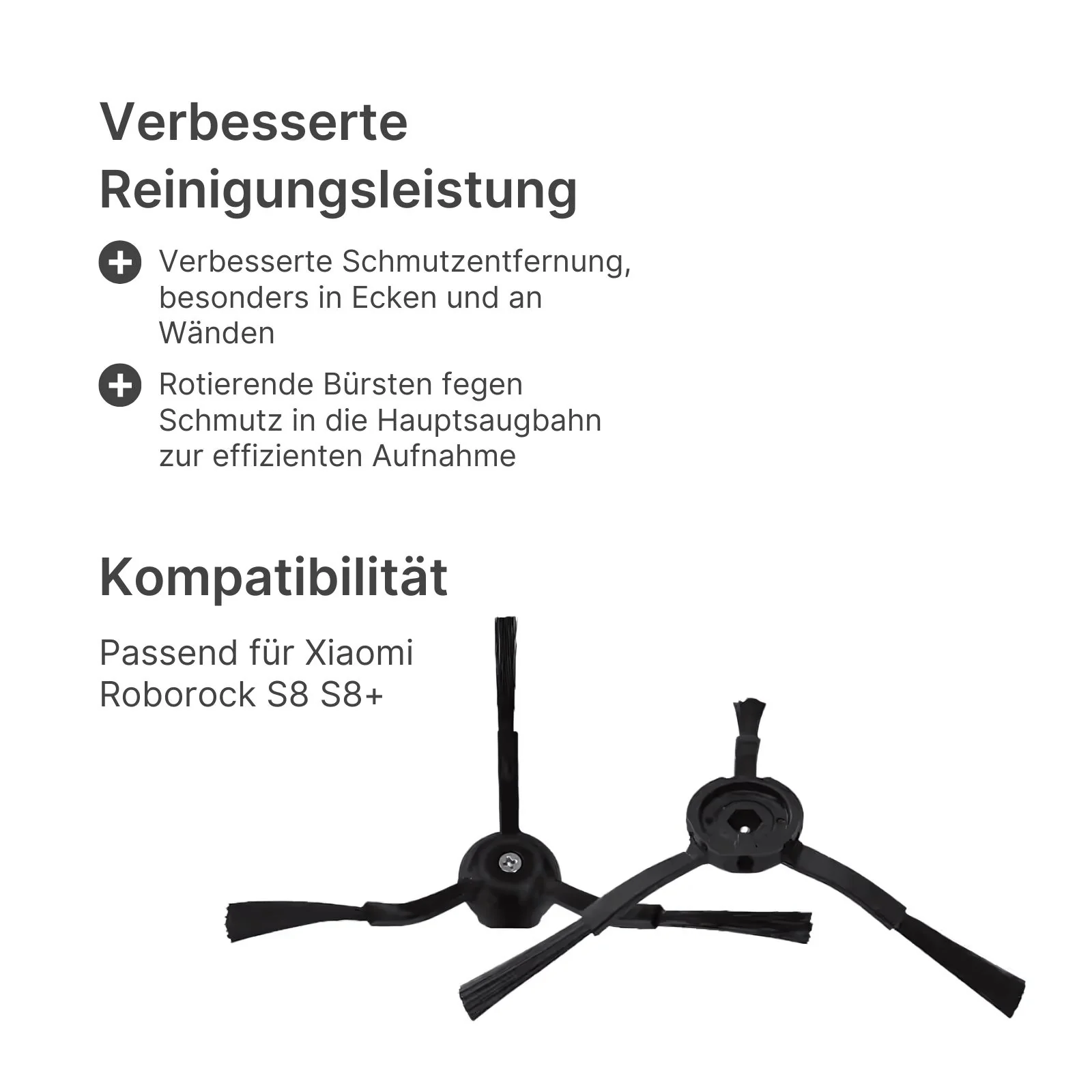 Alternative Seitenbürsten Seitenpinsel zu Xiaomi Roborock S8 S8+ - Image 2