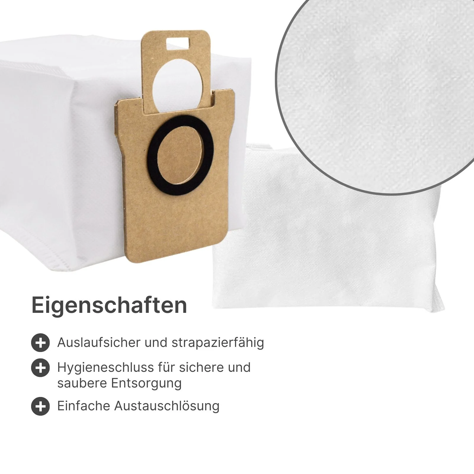 Alternative Staubbeutel zu Xiaomi Dreame Bot D10 Plus L10 Plus Z10 Pro - Image 3