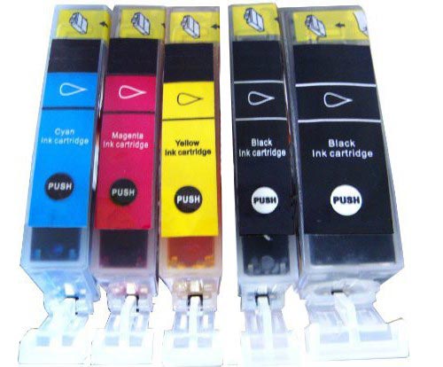 Alternative Tintenpatrone zu Canon PGI-525PGBK, CLI-526 CMYK - Image 2