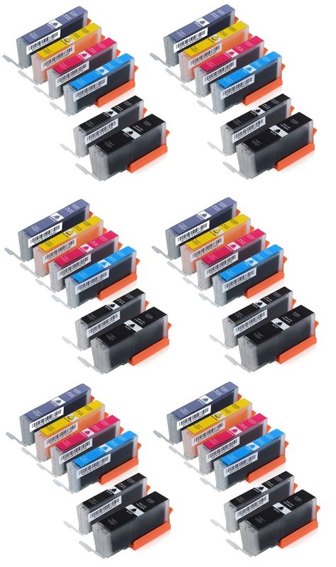 Alternative Tintenpatrone zu Canon PGI-580PGBK, CLI-581 XXL