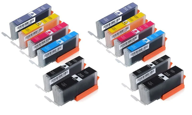 Alternative Tintenpatrone zu Canon PGI-580PGBK, CLI-581 XXL