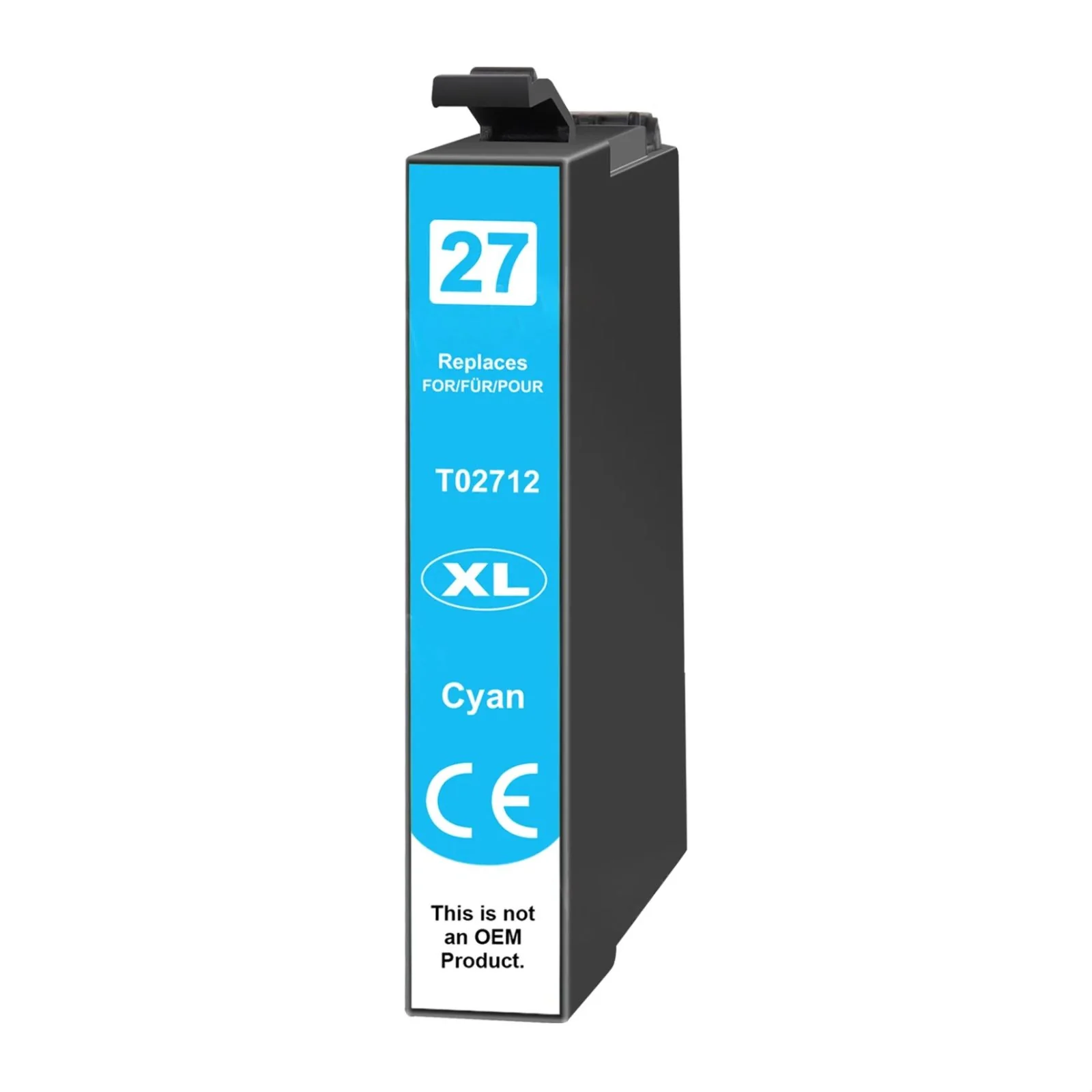 Alternative Tintenpatrone zu Epson 27XL XL - Cyan 1 Stück