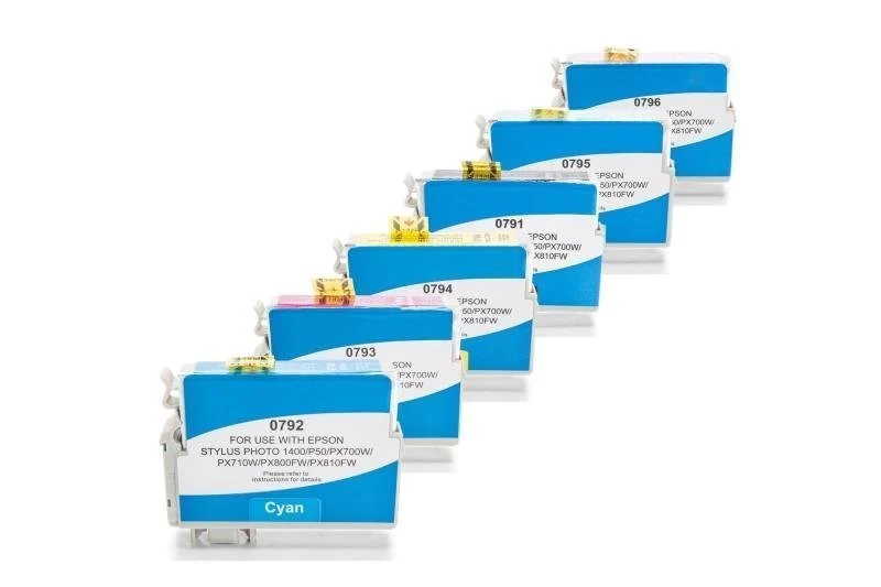 Alternative Tintenpatrone zu Epson T0791-6