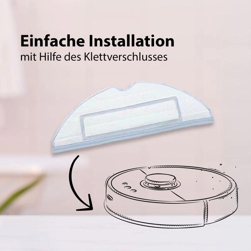 Alternative Wischtücher für Roborock S7 series Mop Aufsatz 2er Pack - Image 4