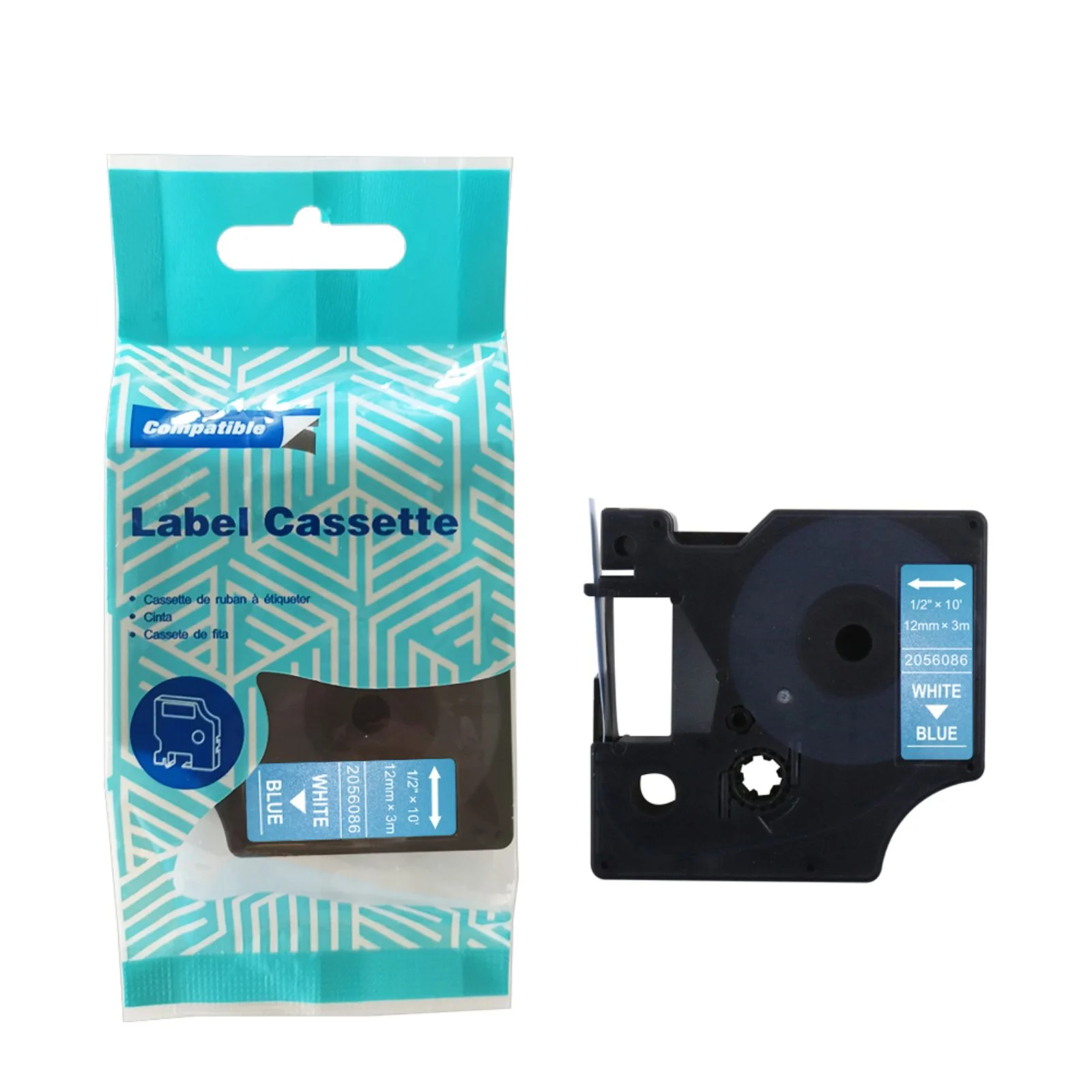 Alternatives Etikettenband zu Dymo 2056086 Neon-Beschriftungsband