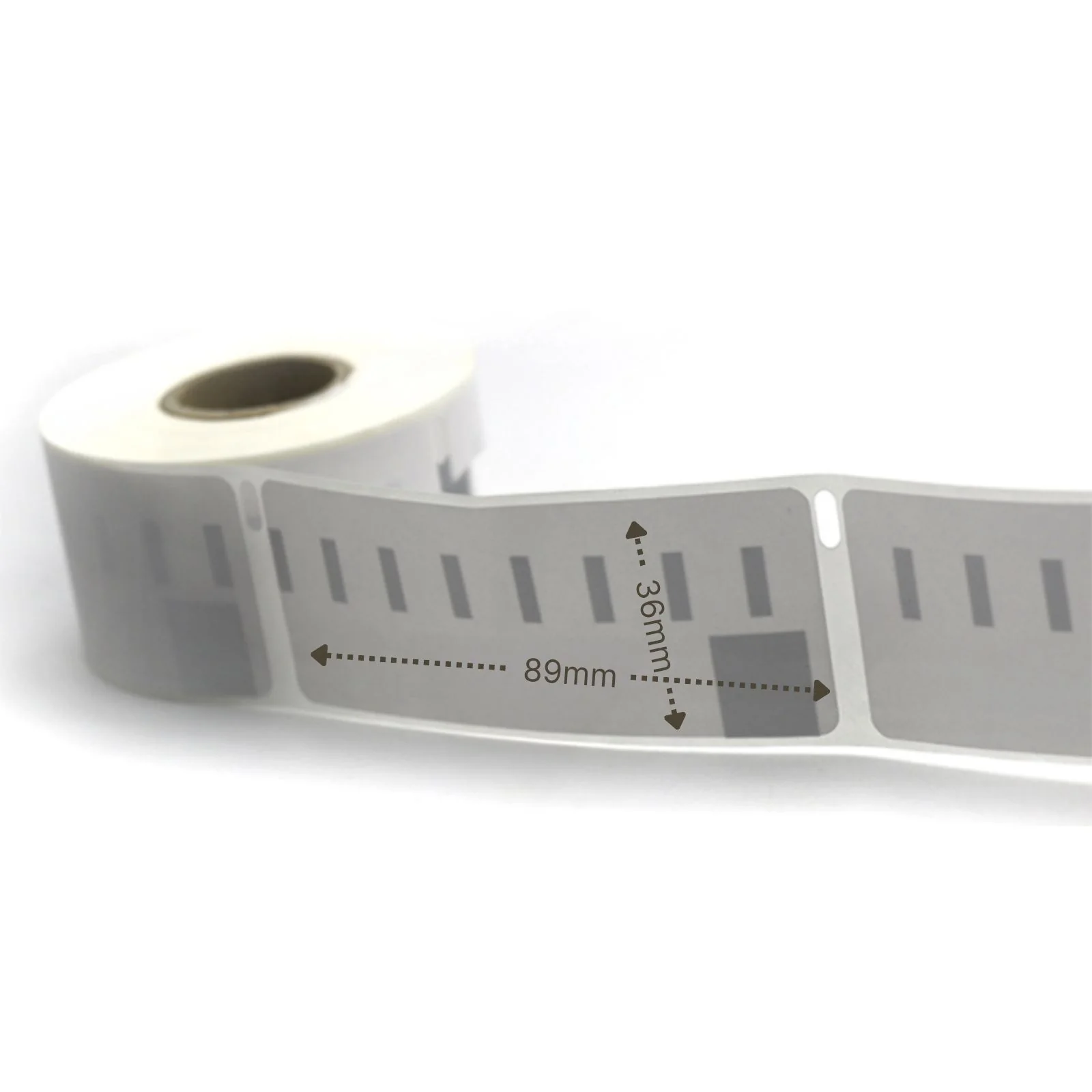 Alternative Etikettenrolle zu Dymo 99012 mit Chip / S0722400 mit Chip - Image 2