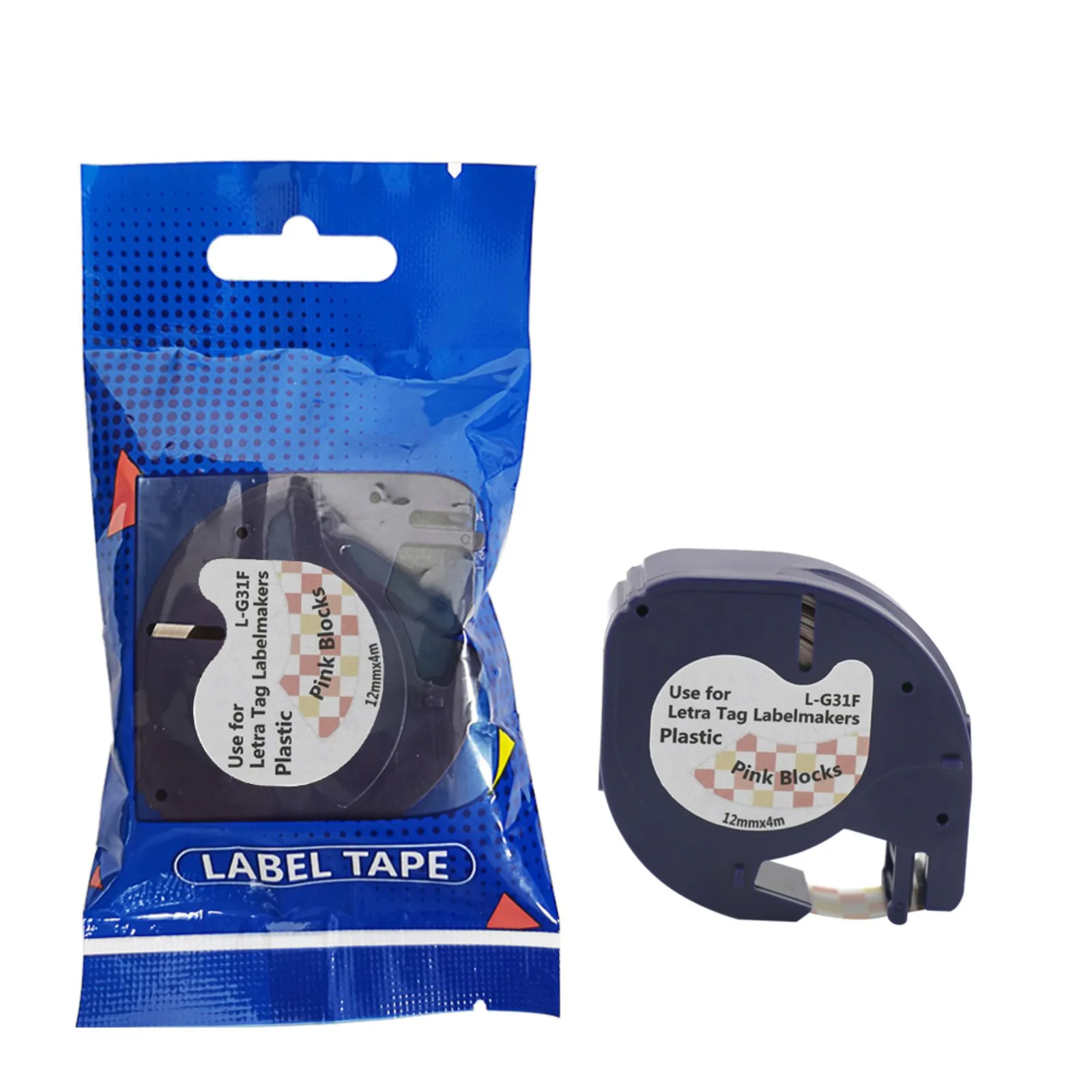 Alternatives Etikettenband zu Dymo L-G31F LetraTag